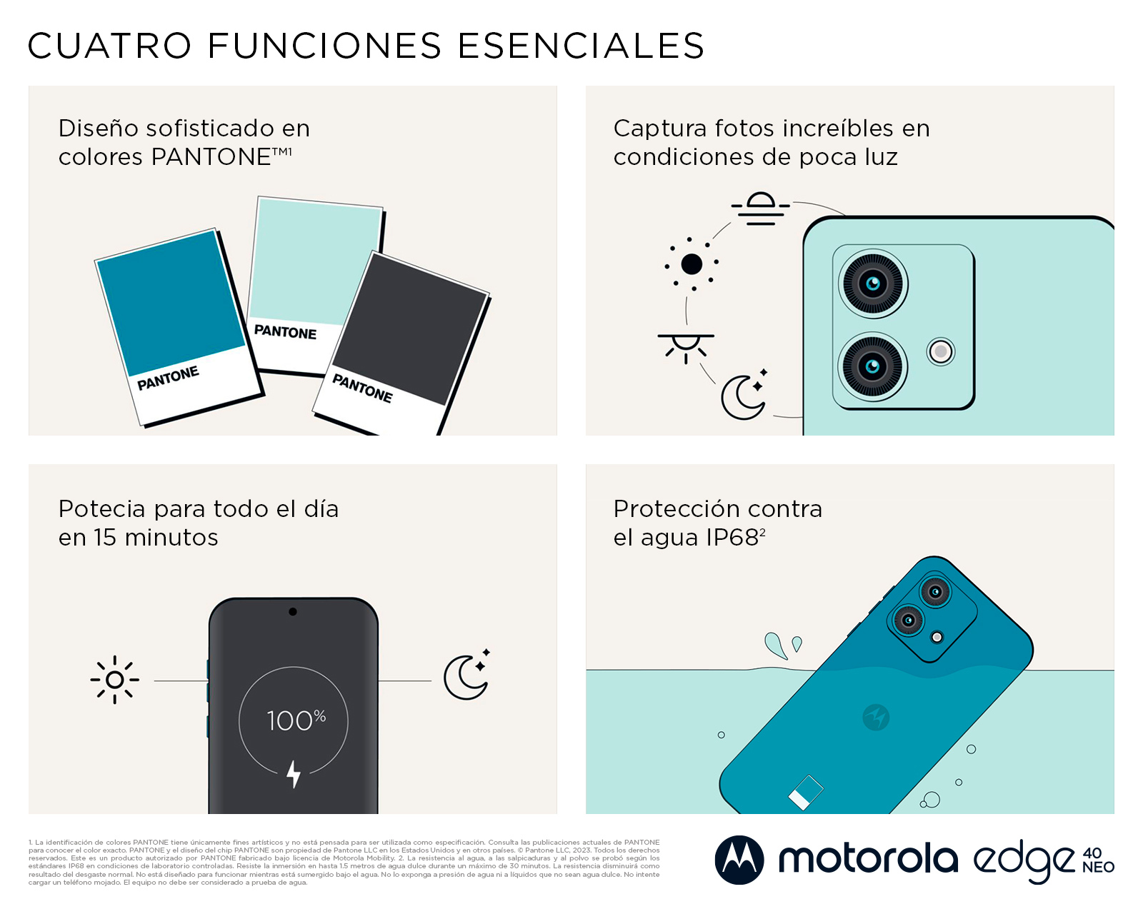 Foto 8 pulgar | Foto 7 | Celular Motorola Liberado Moto Edge 40 Neo 256 GB Negro