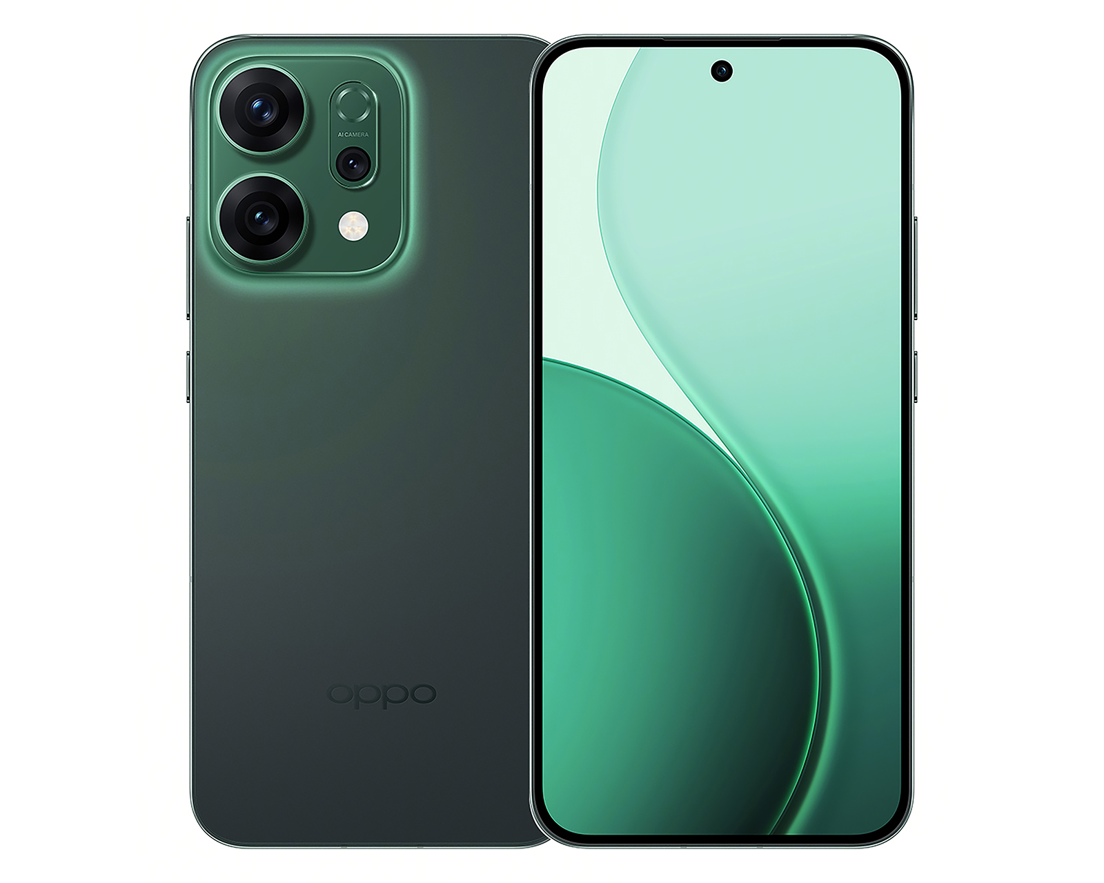 Telcel OPPO Reno 14 5G 512 GB Verde + Audífonos