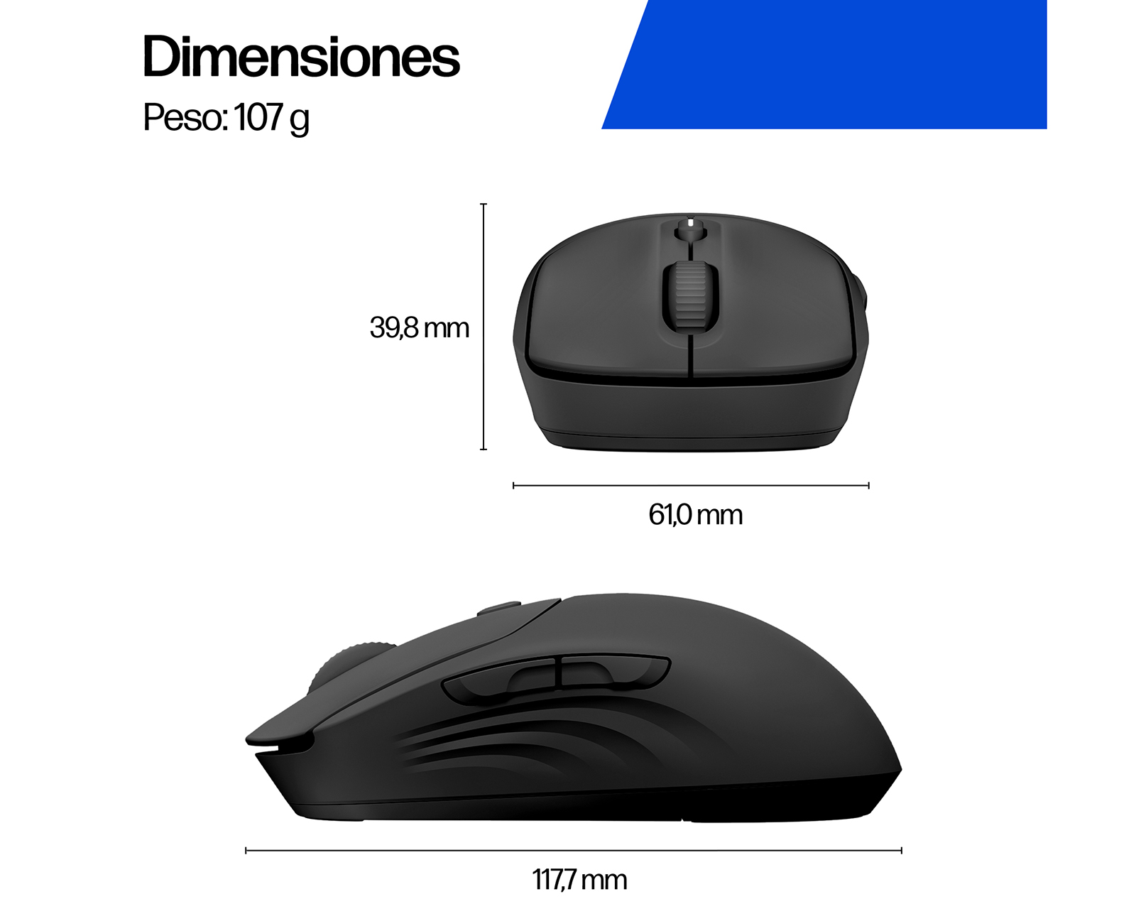 Foto 10 | Foto 10 | Mouse Inalámbrico HP 400