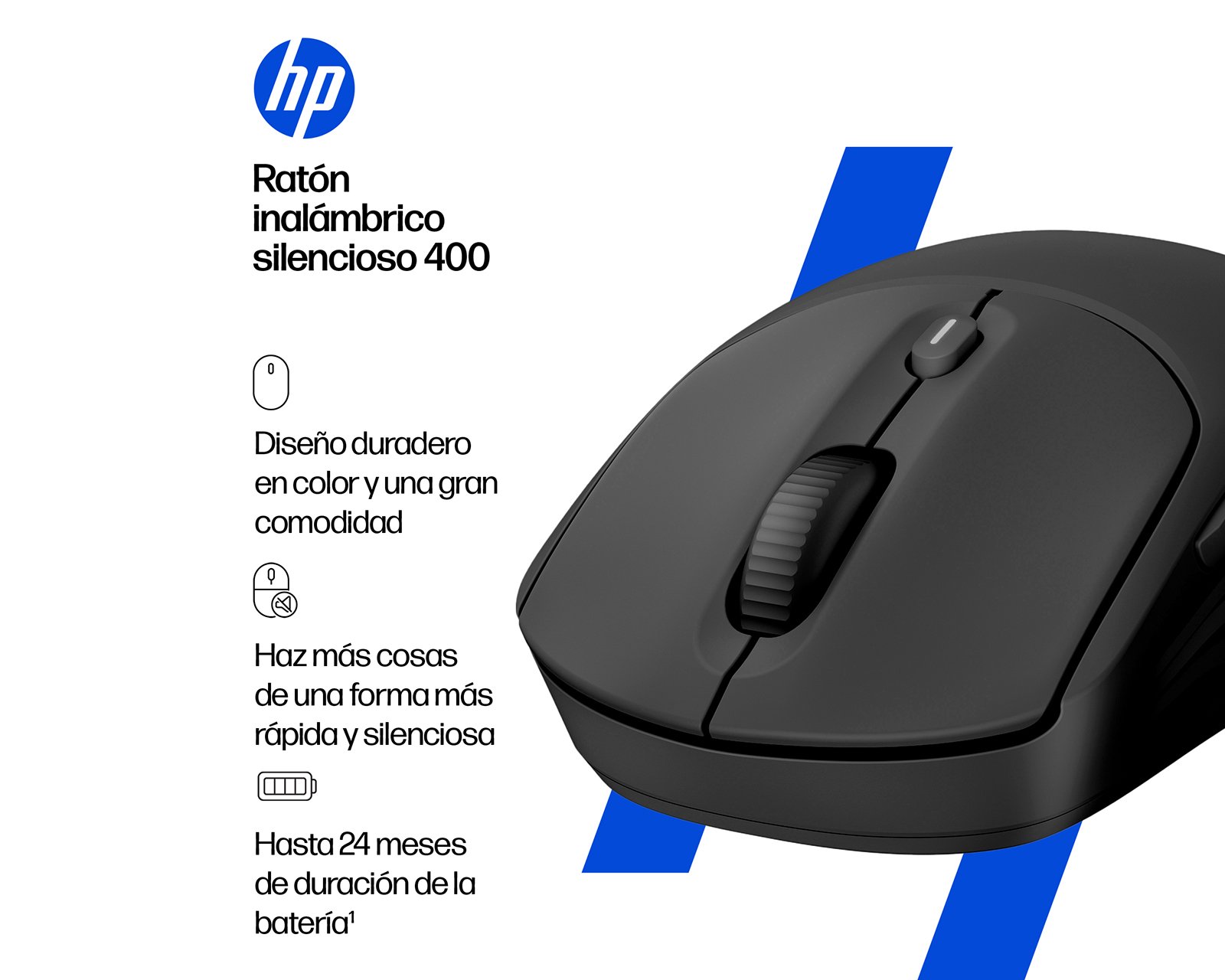 Foto 6 pulgar | Foto 5 | Mouse Inalámbrico HP 400