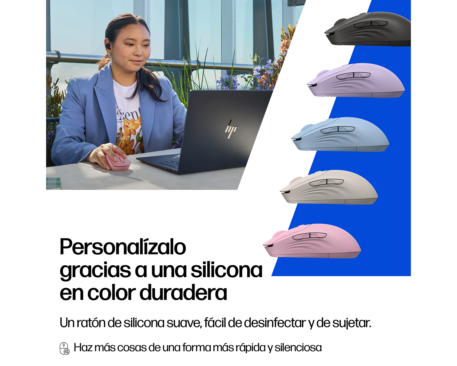Foto 7 pulgar | Foto 6 | Mouse Inalámbrico HP 400