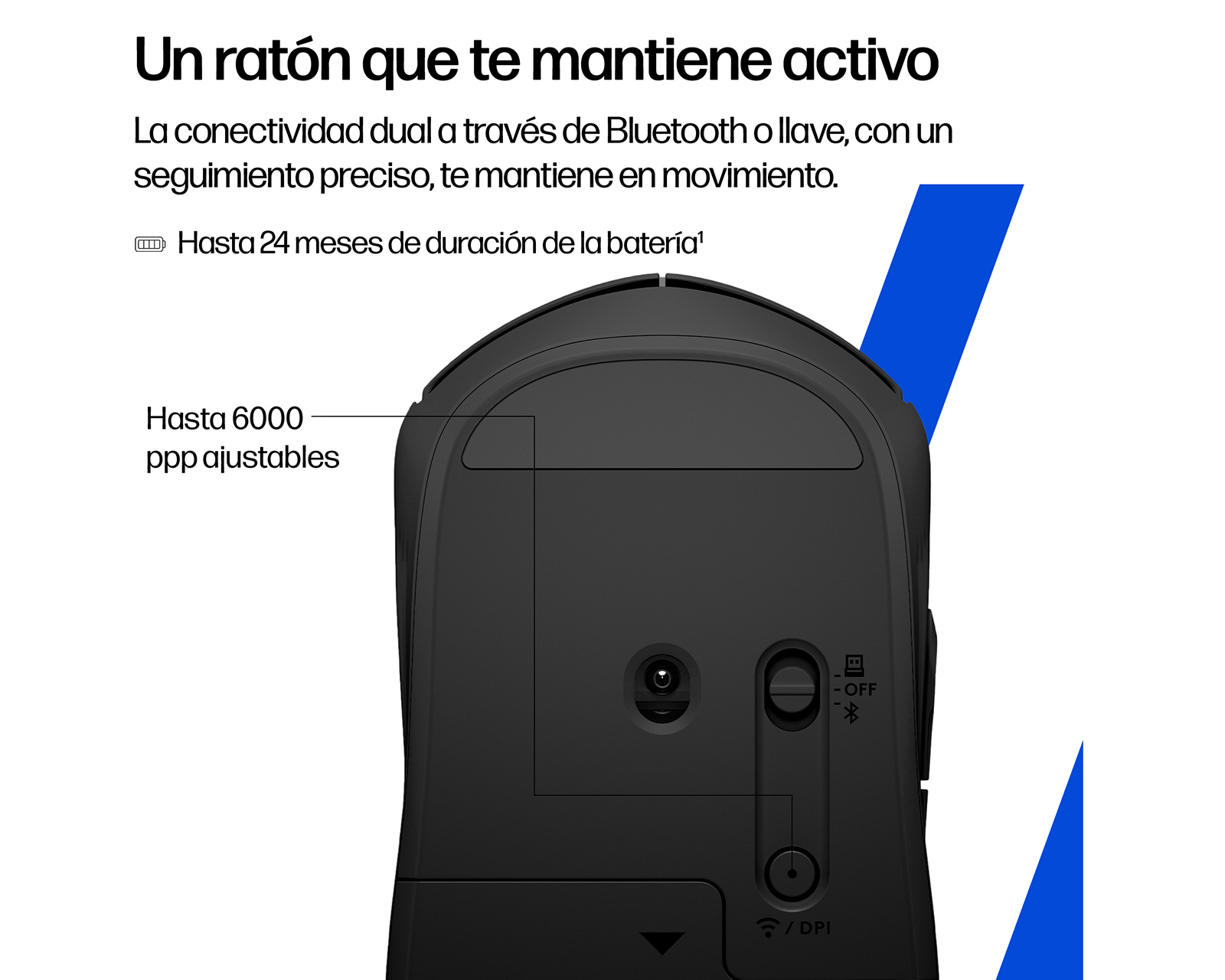 Foto 9 pulgar | Foto 8 | Mouse Inalámbrico HP 400