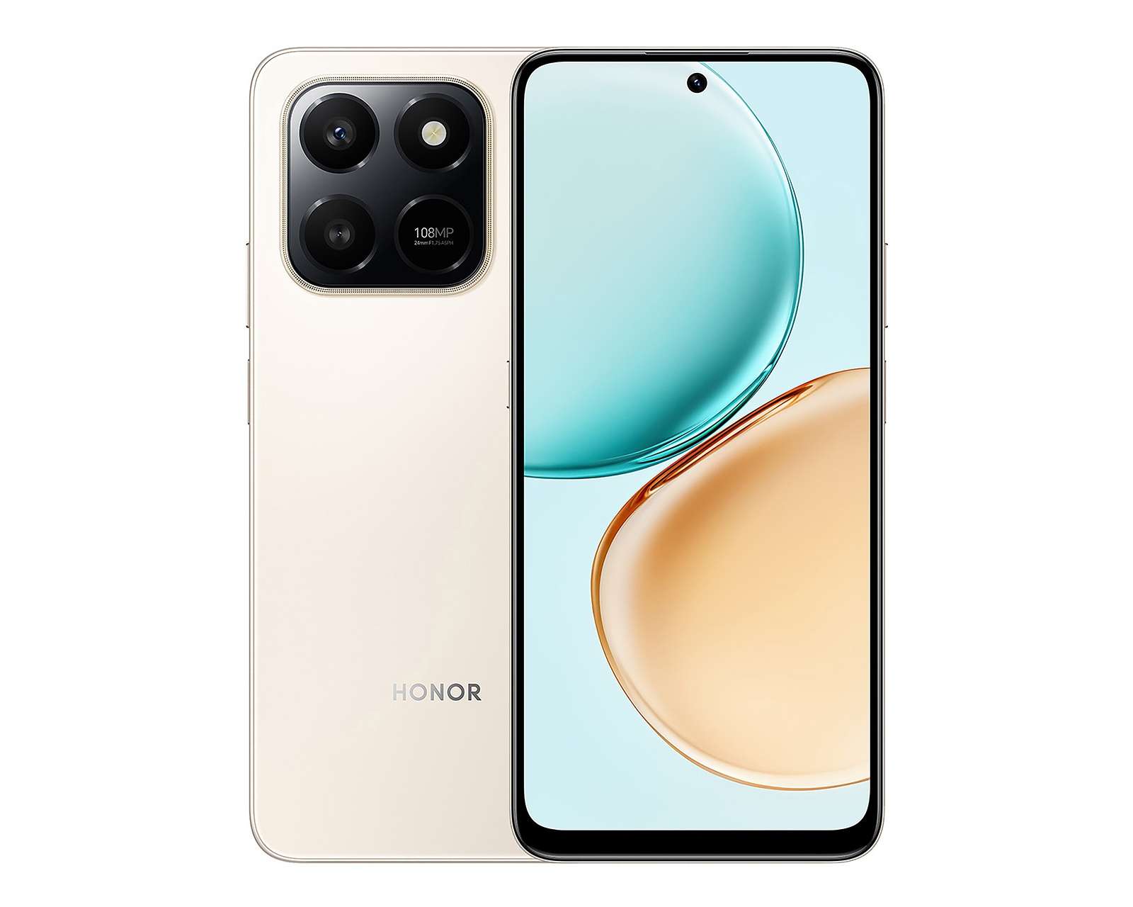 Foto 2 pulgar | Foto 1 | Celular Honor X7D Liberado 256 GB Dorado