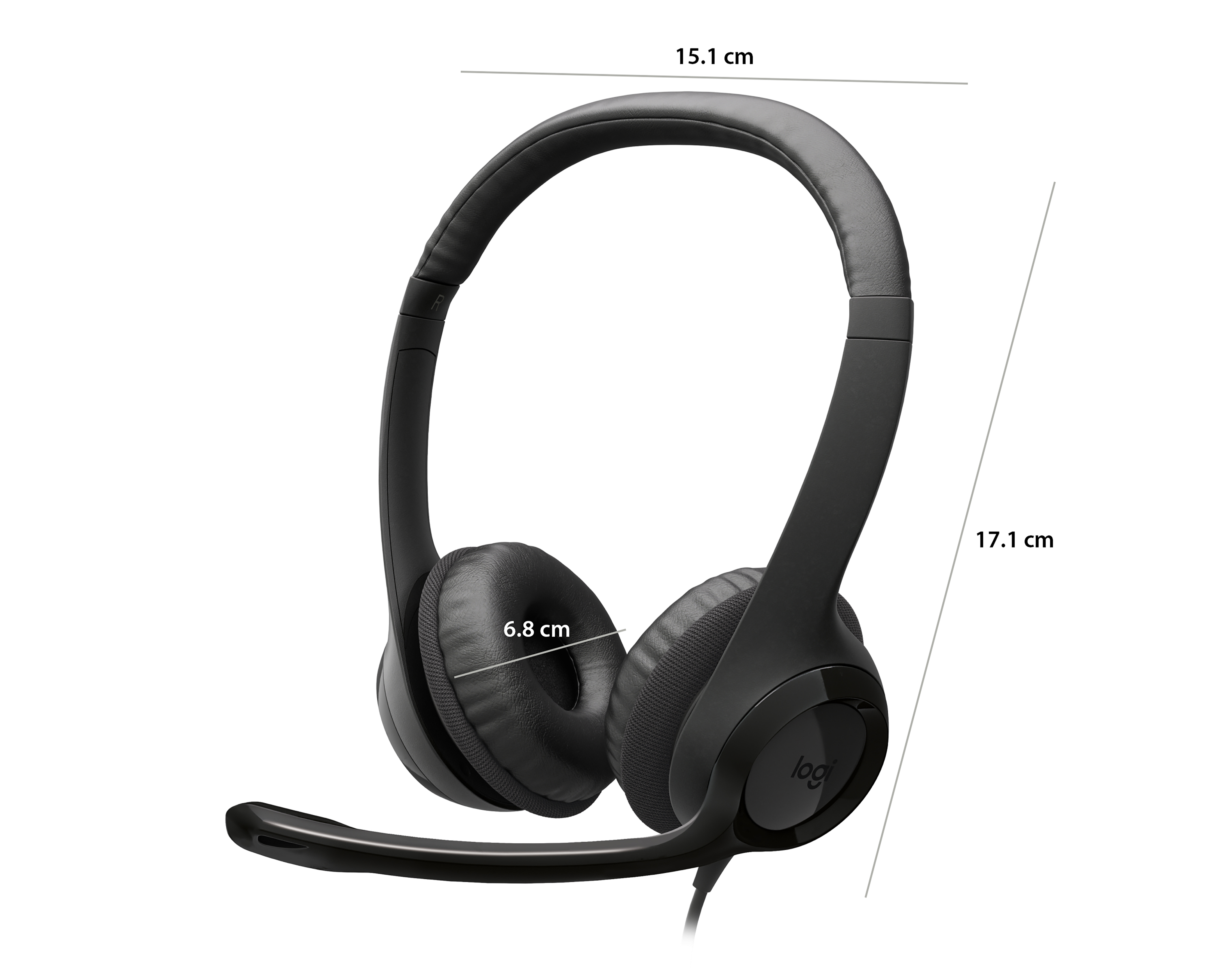 Foto 11 pulgar | Foto 10 | Audífonos de Diadema Alámbricos Logitech H390 981-001575 con Micrófono