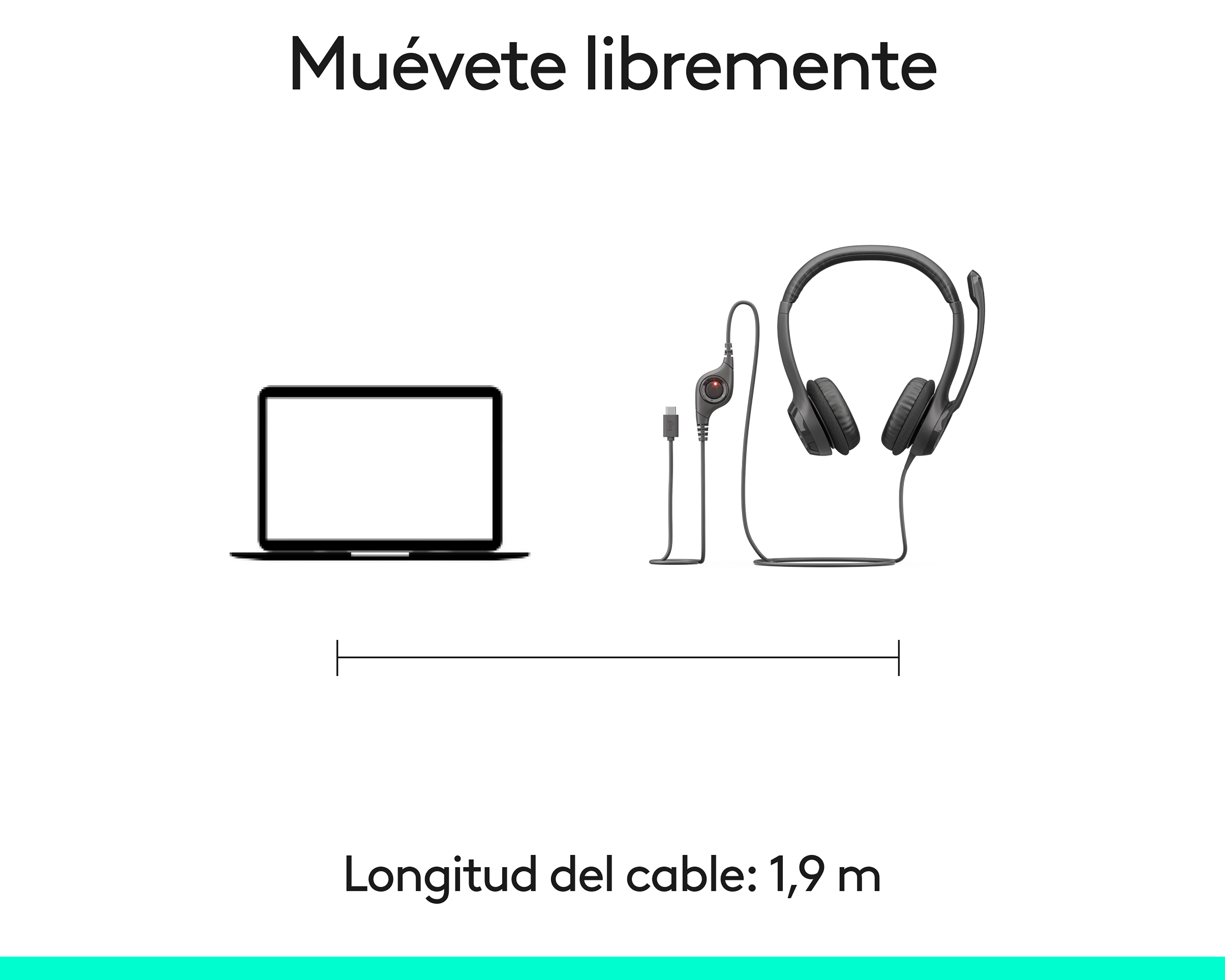 Foto 9 | Foto 9 | Audífonos de Diadema Alámbricos Logitech H390 981-001575 con Micrófono