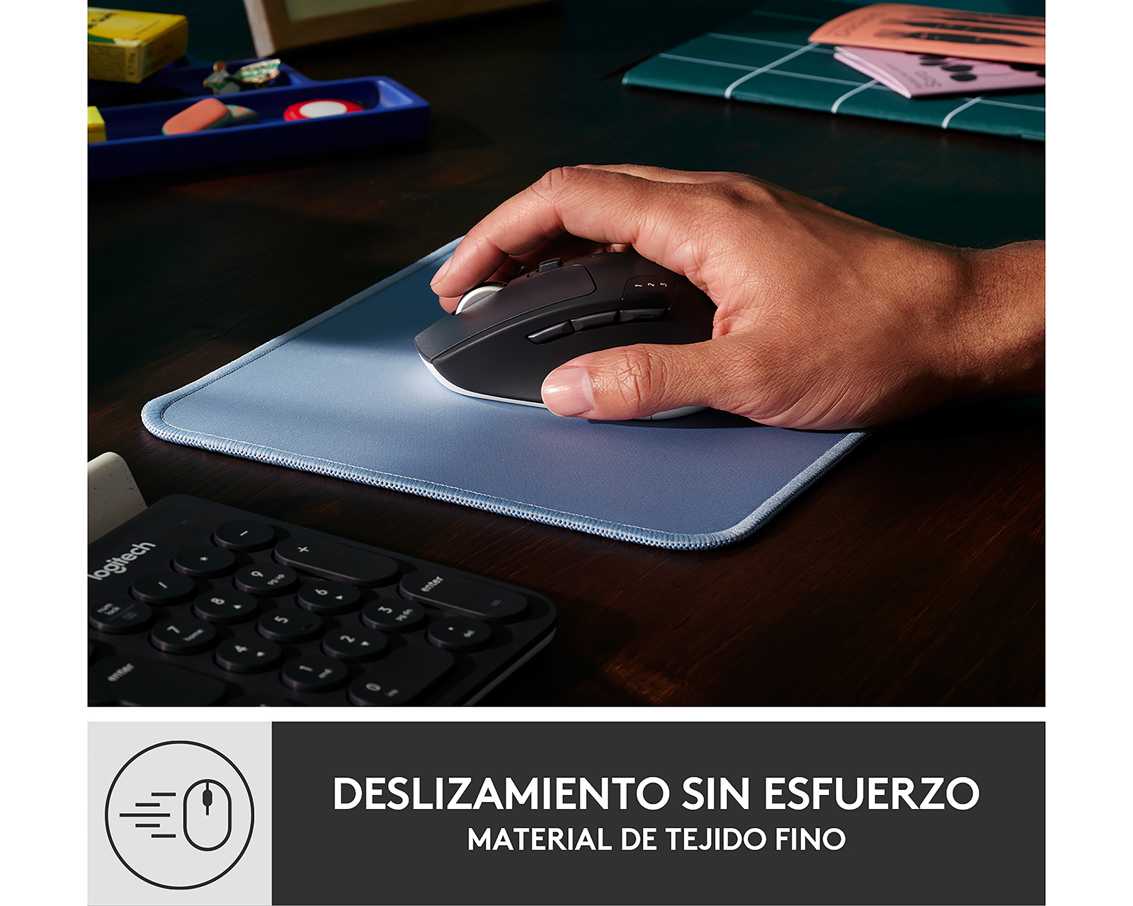 Foto 2 | Foto 2 | Mouse Pad Logitech Studio Series Base Antideslizante