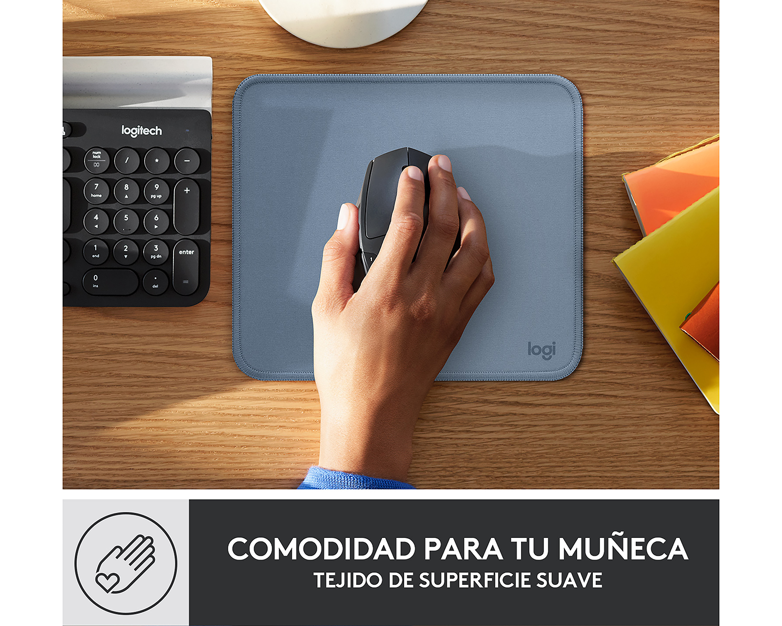 Foto 5 pulgar | Foto 4 | Mouse Pad Logitech Studio Series Base Antideslizante