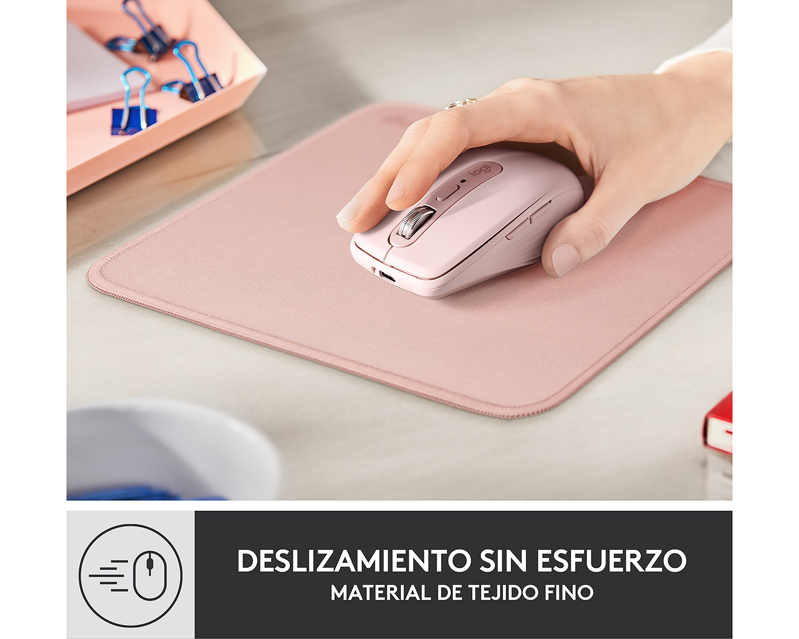 Foto 3 pulgar | Foto 2 | Mouse Pad Logitech Studio Series Base Antideslizante