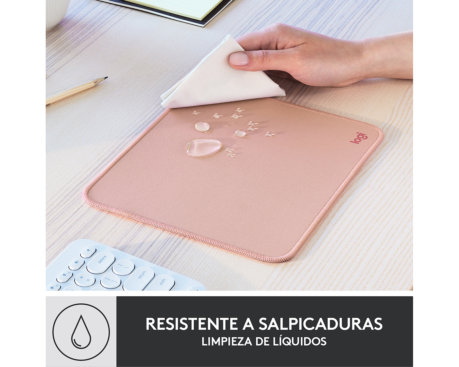 Foto 4 | Foto 4 | Mouse Pad Logitech Studio Series Base Antideslizante