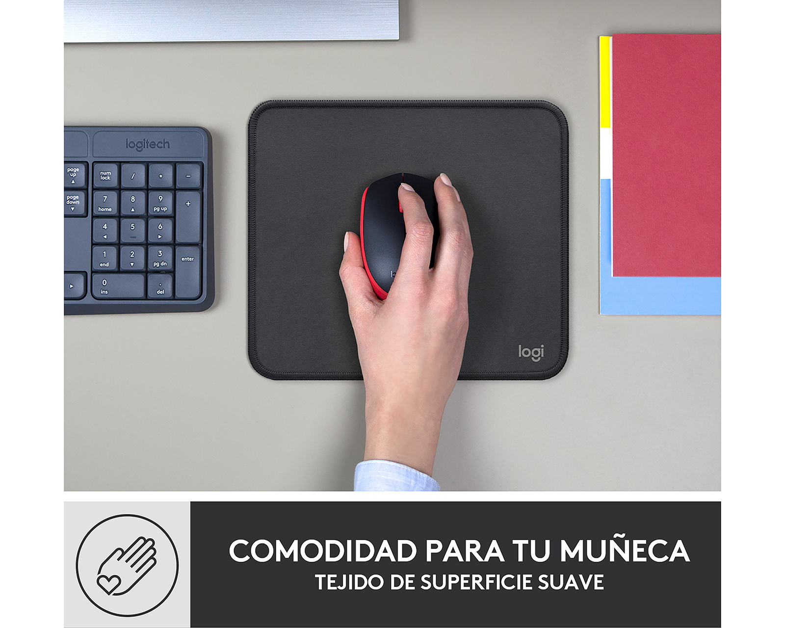 Foto 4 | Foto 4 | Mouse Pad Logitech Negro