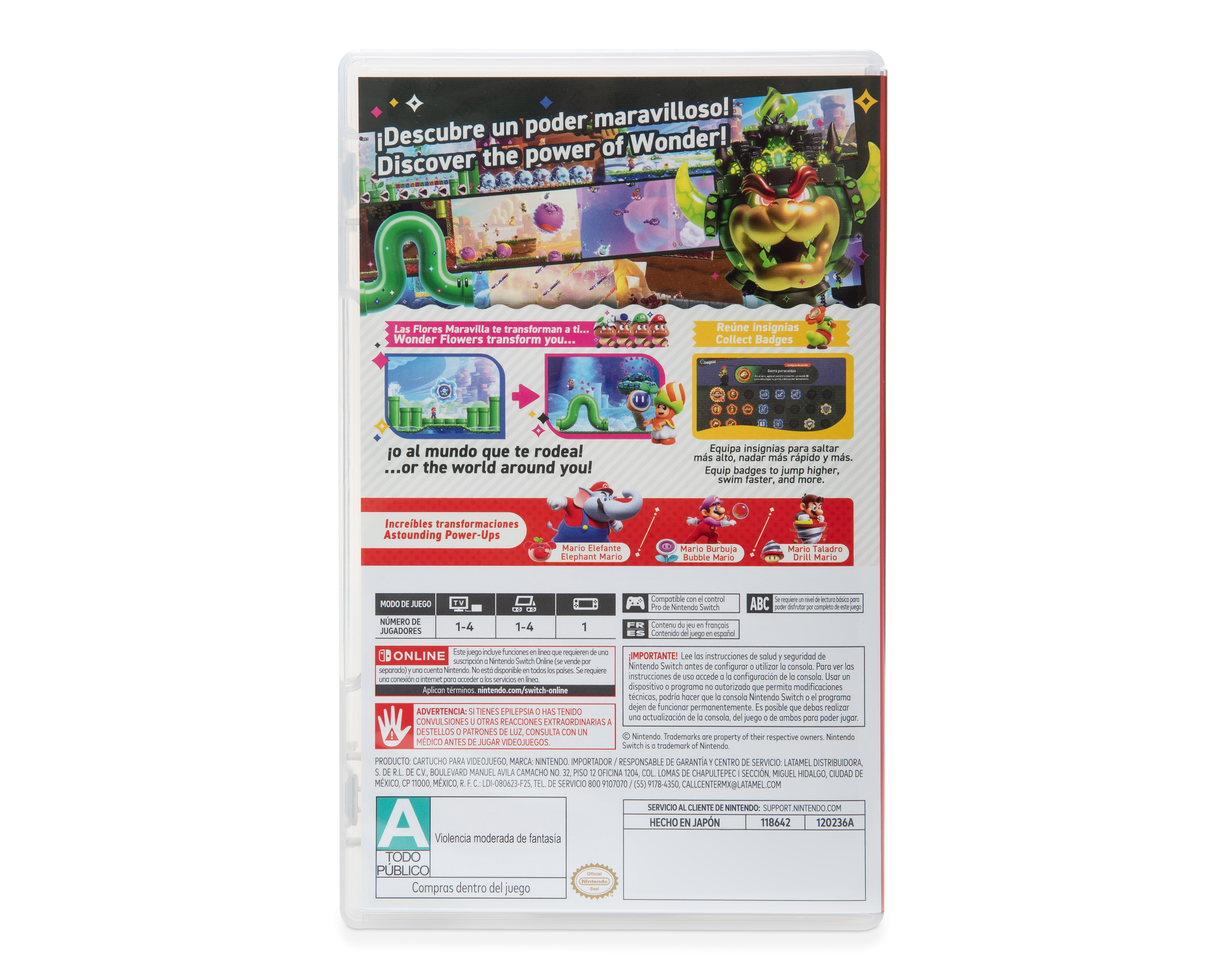 Foto 3 pulgar | Foto 2 | Super Mario Bros: Wonder para Nintendo Switch