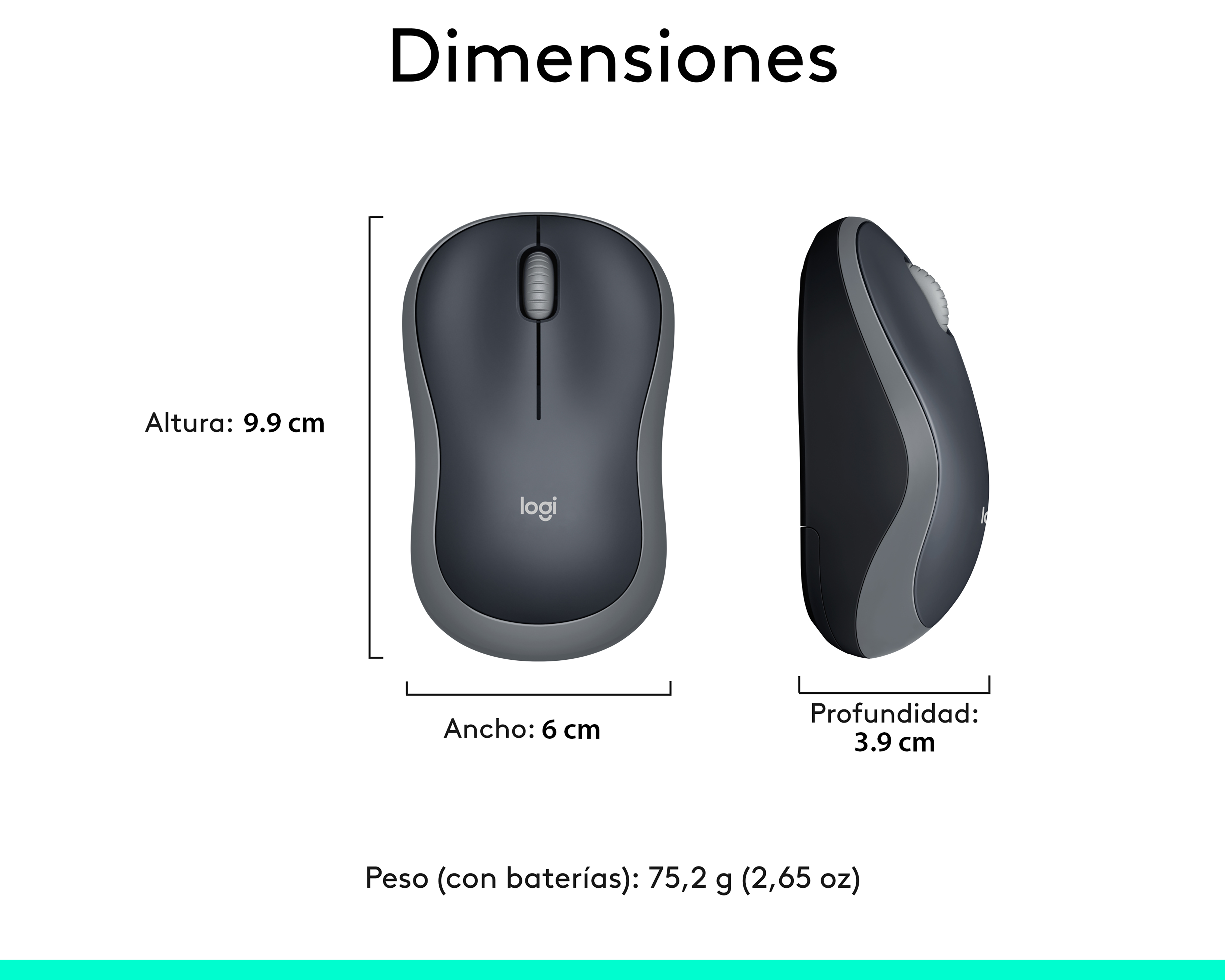 Foto 10 | Foto 10 | Mouse Inalámbrico Logitech 910-002225