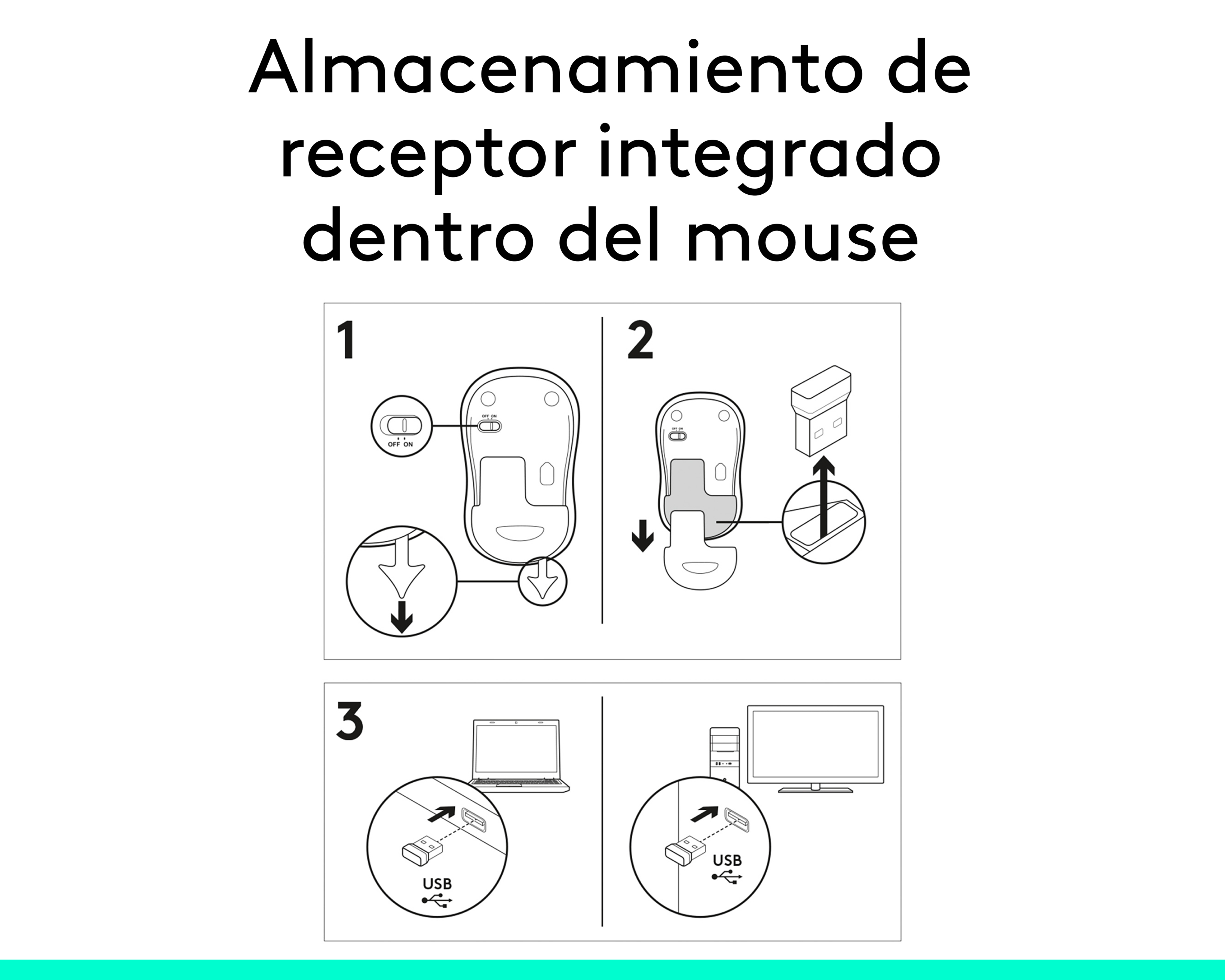 Foto 7 | Foto 7 | Mouse Inalámbrico Logitech 910-002225