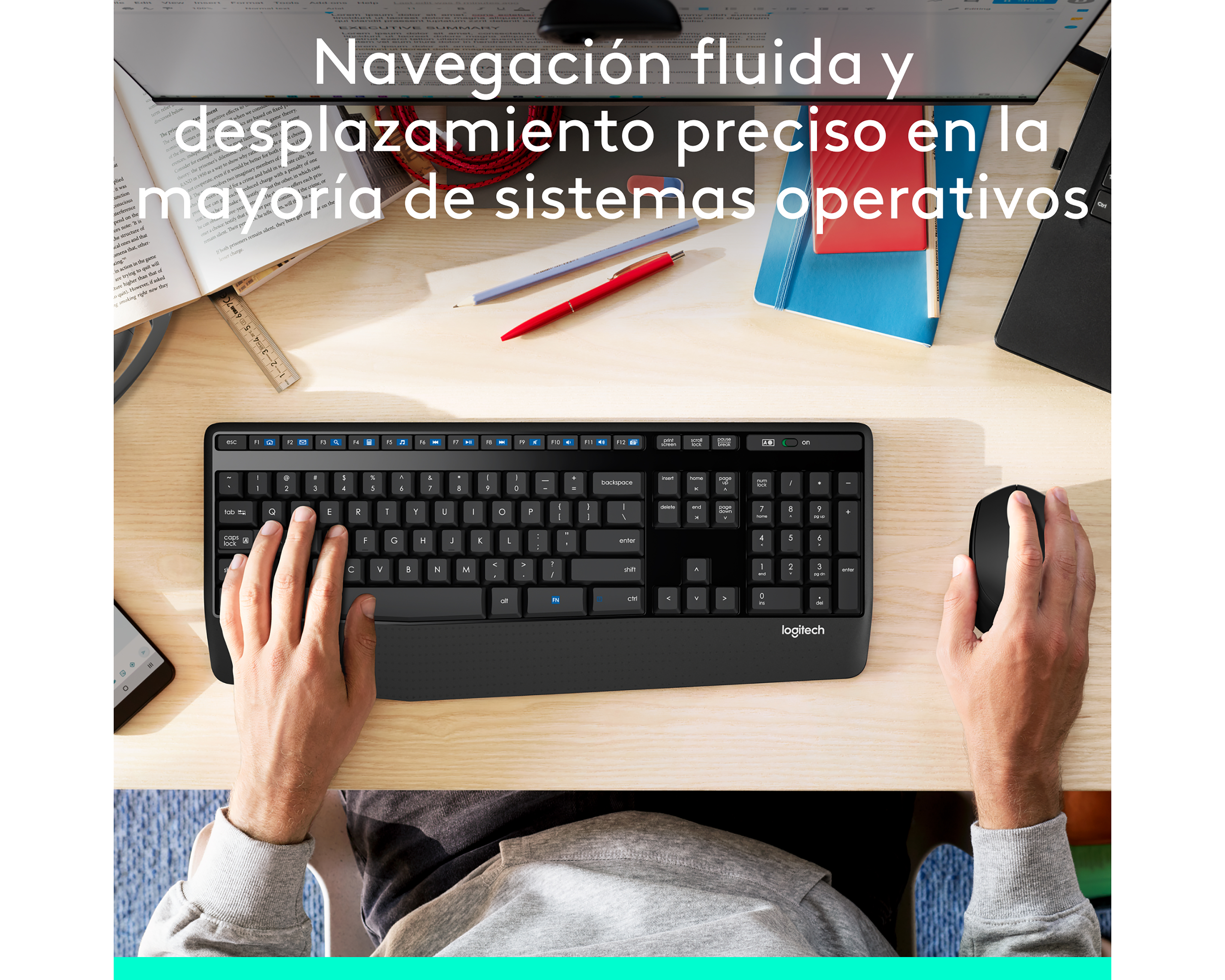 Foto 8 | Foto 8 | Mouse Inalámbrico Logitech M280