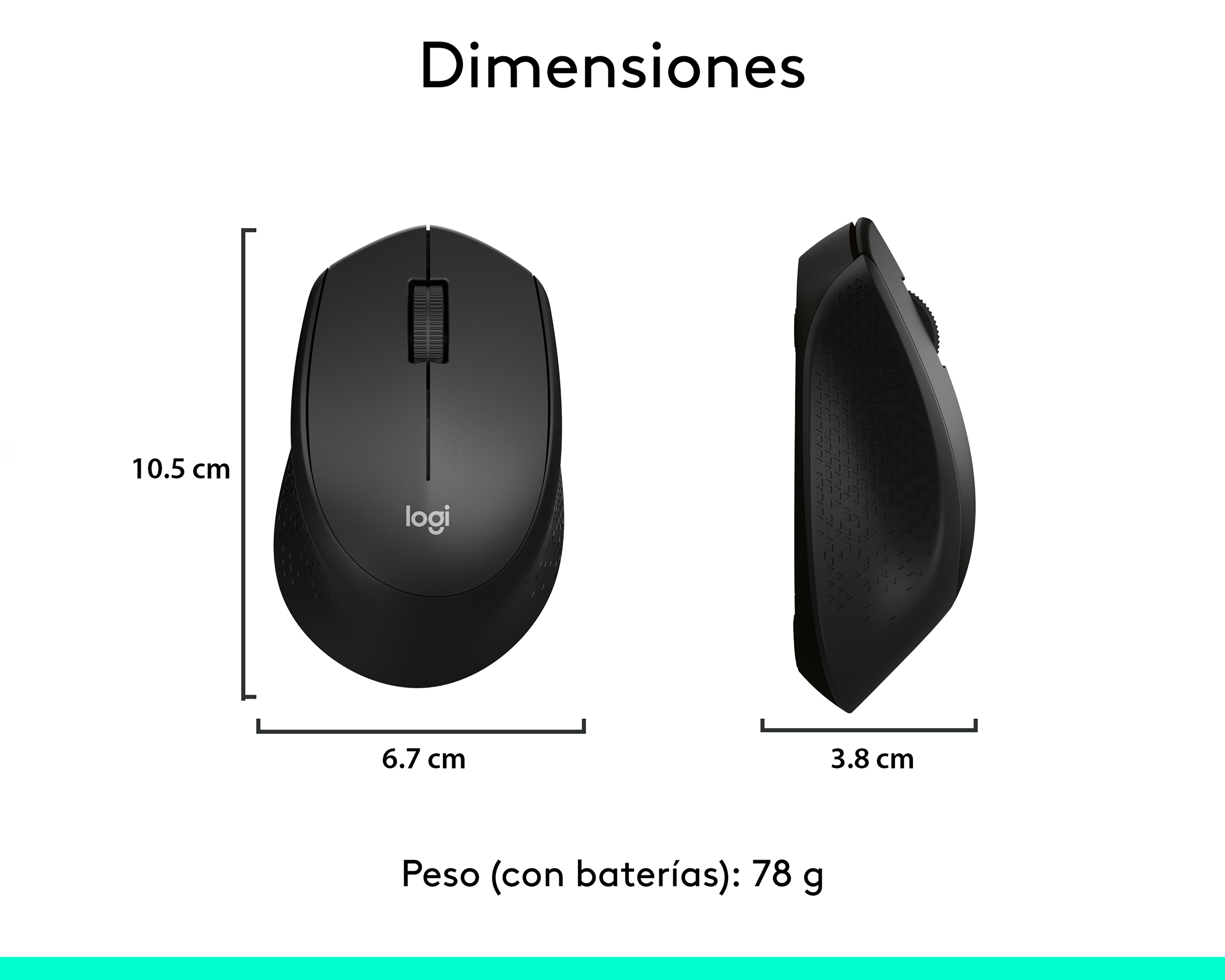 Foto 9 | Foto 9 | Mouse Inalámbrico Logitech M280