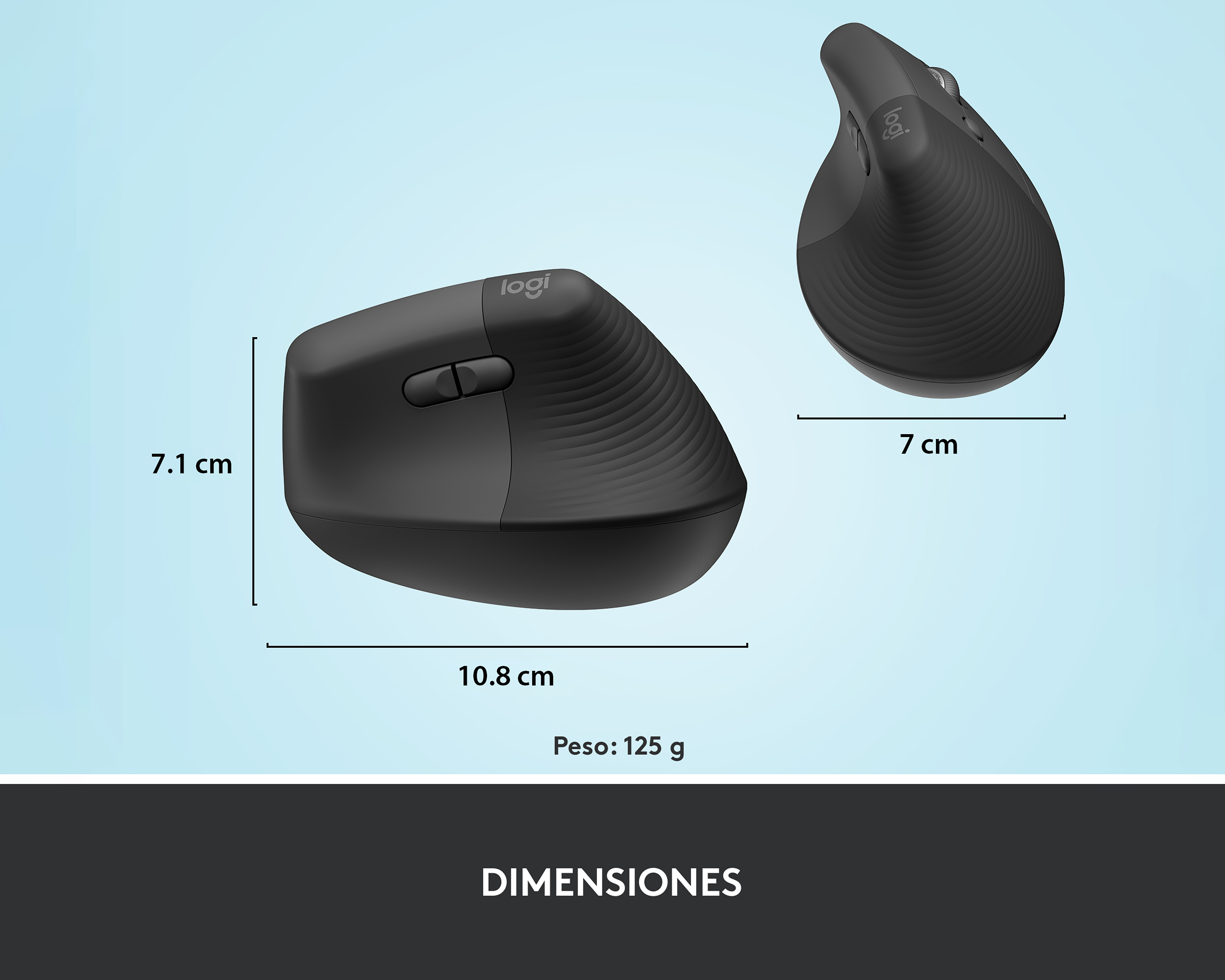 Foto 10 | Foto 10 | Mouse Inalámbrico Logitech Lift