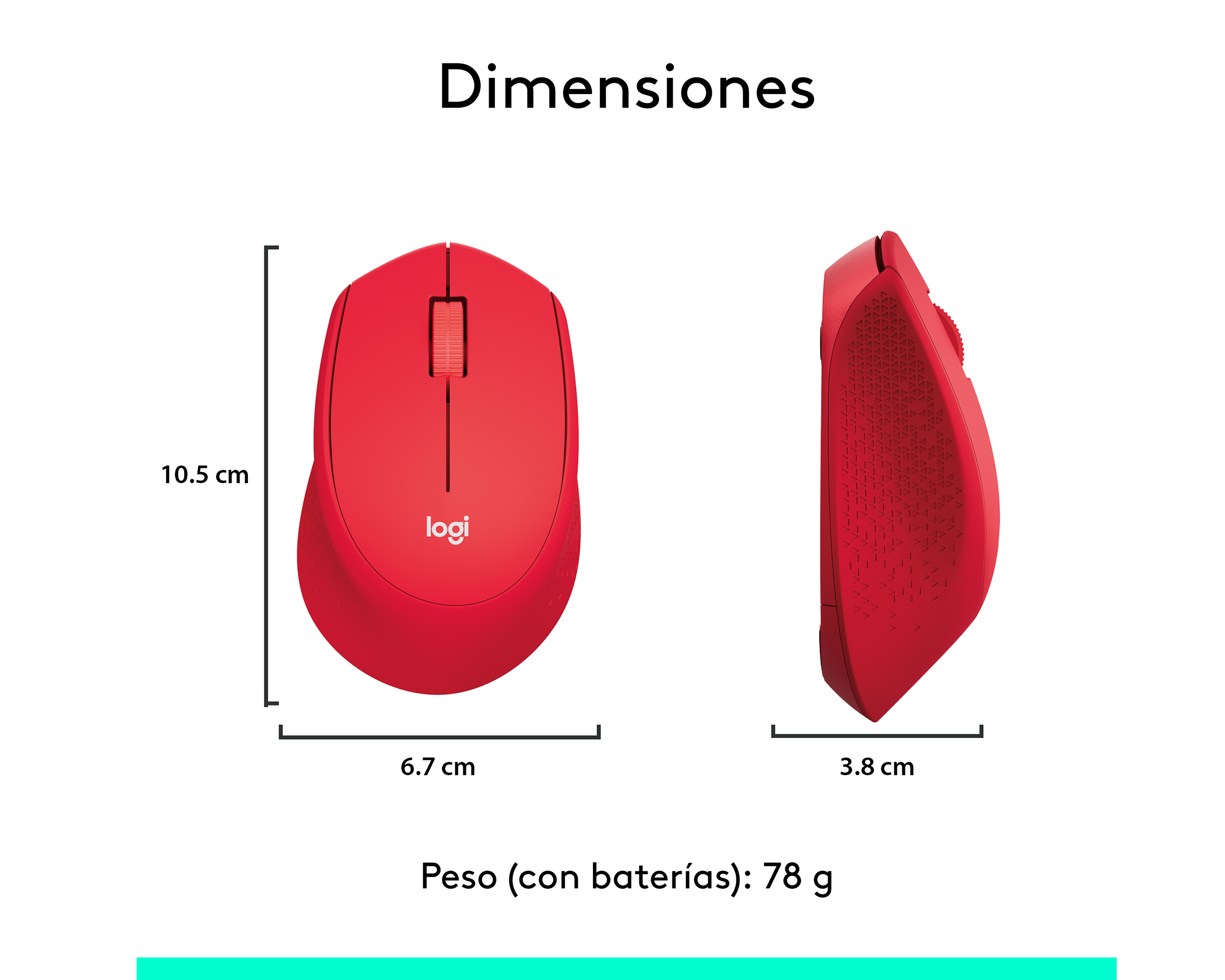 Foto 8 | Foto 8 | Mouse Inalámbrico Logitech M280