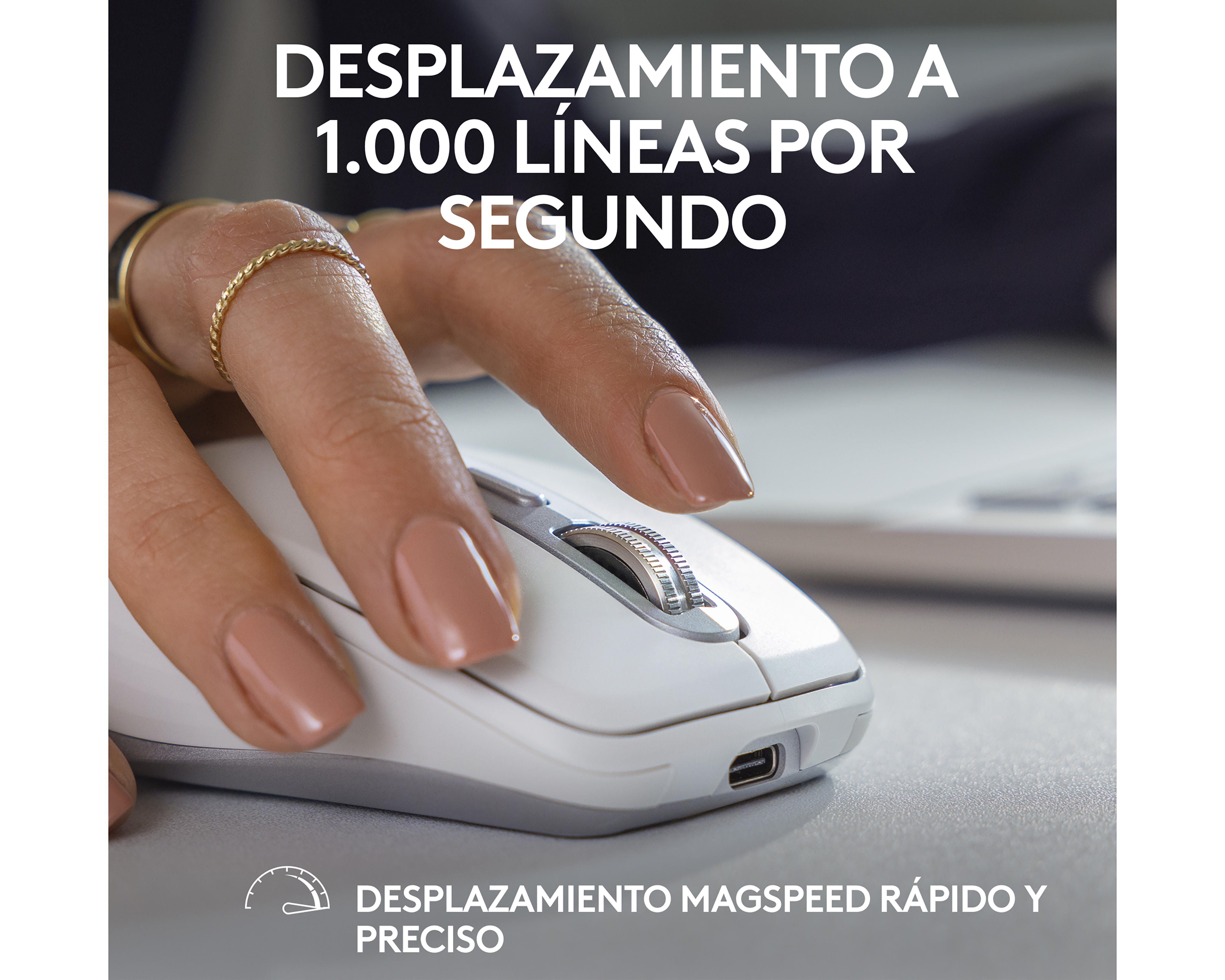 Foto 4 pulgar | Foto 3 | Mouse Inalámbrico Logitech 910-007113