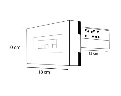 Foto 6 | Foto 6 | Autoestéreo Dreizehn Multimedia sin CD Element de 10" Bluetooth Compatible con Android Auto Negro