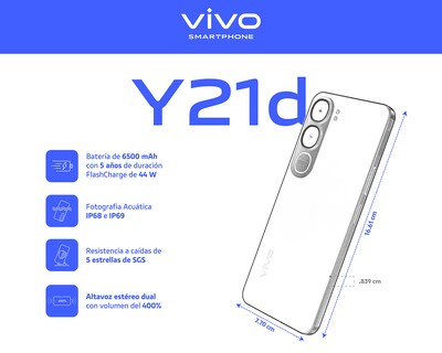 Foto 8 | Foto 8 | AT&T/Unefon vivo Y21D 256 GB Morado