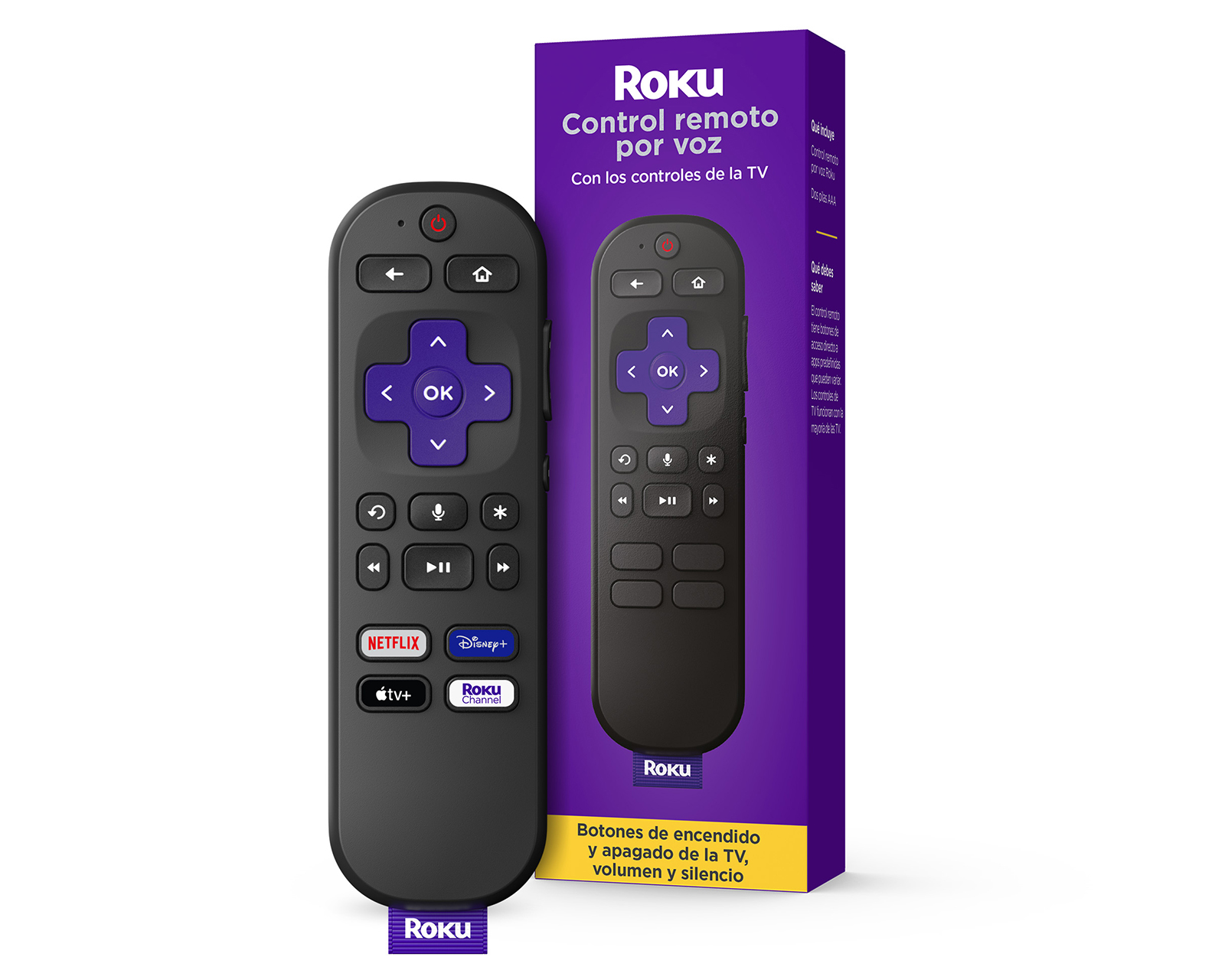 Foto 1 | Foto 1 | Control Remoto para Roku con Control de Voz