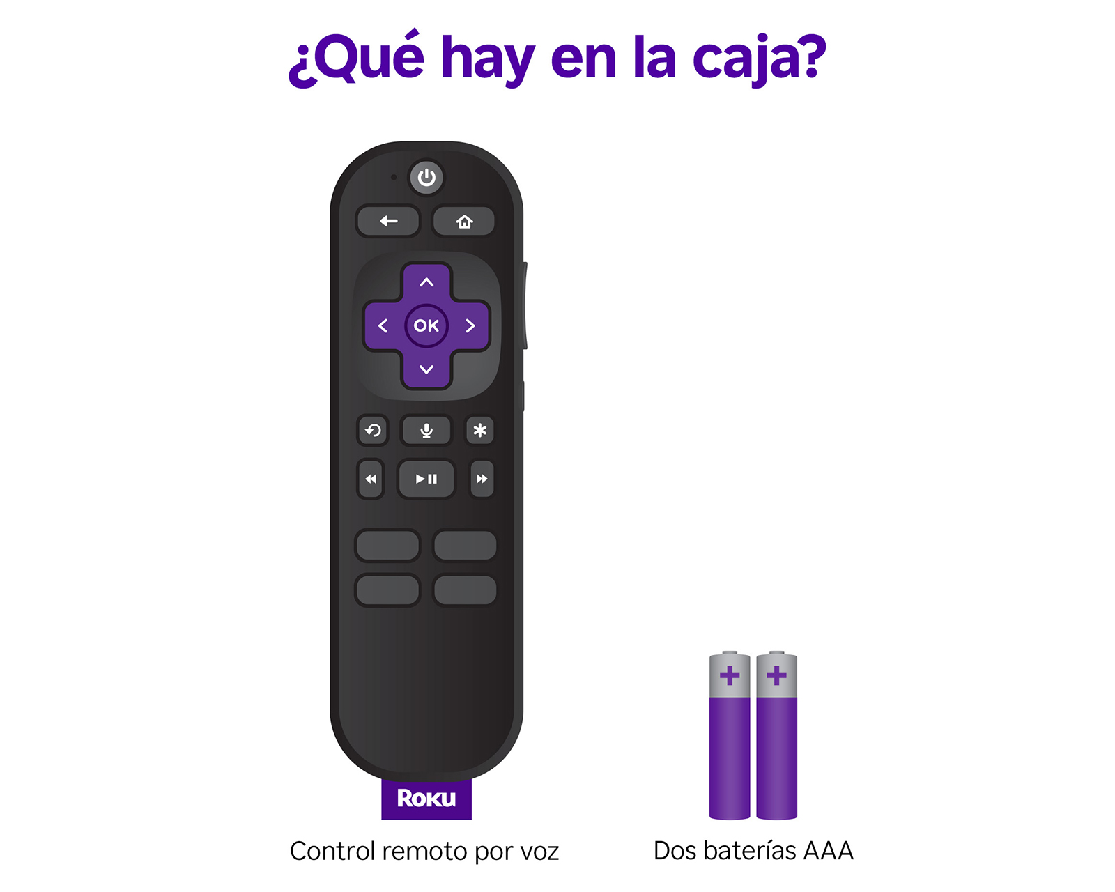 Foto 3 | Foto 3 | Control Remoto para Roku con Control de Voz
