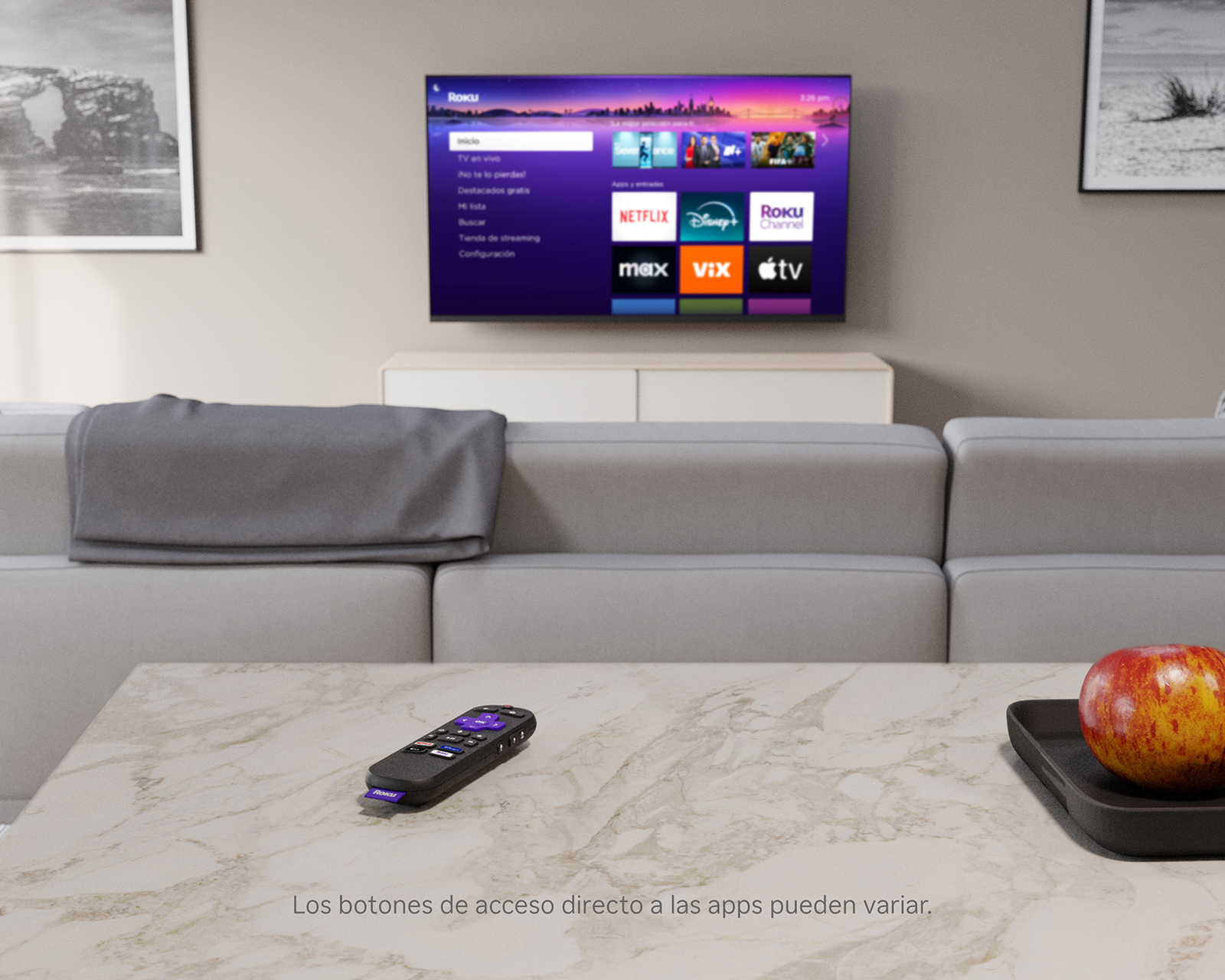 Foto 6 pulgar | Foto 5 | Control Remoto para Roku con Control de Voz