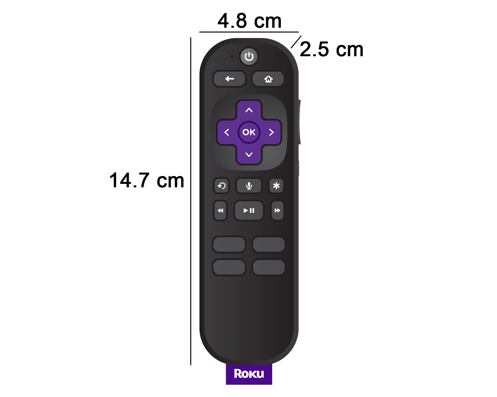 Foto 7 pulgar | Foto 6 | Control Remoto para Roku con Control de Voz