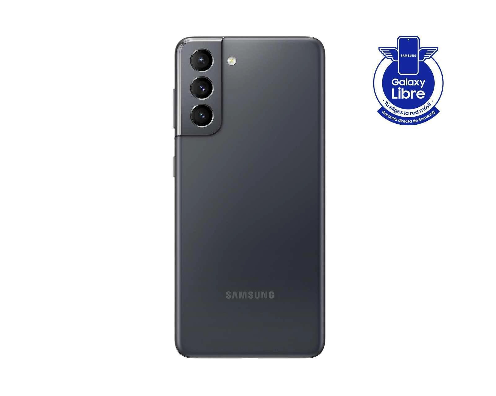 Foto 2 pulgar | Foto 1 | Celular Samsung Liberado Galaxy S21 128 GB Gris