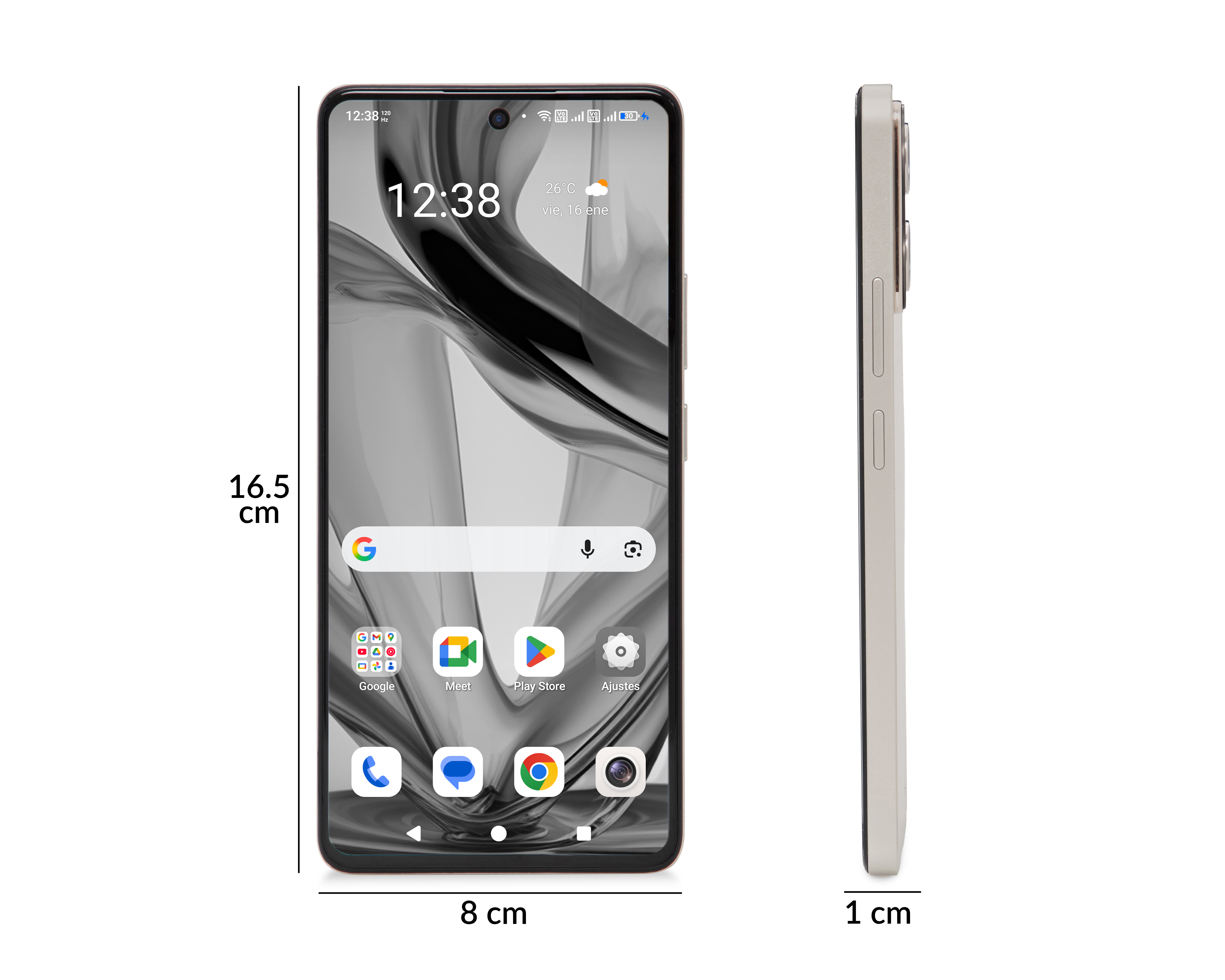 Foto 9 | Foto 9 | Celular Zuum Sens Plus Liberado 256 GB Dorado