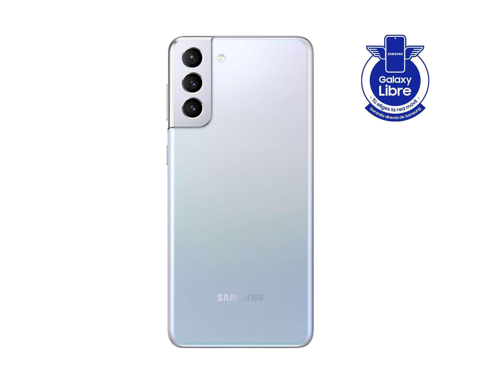 Foto 2 pulgar | Foto 1 | Celular Samsung Liberado Galaxy S21+ 128 GB Plateado
