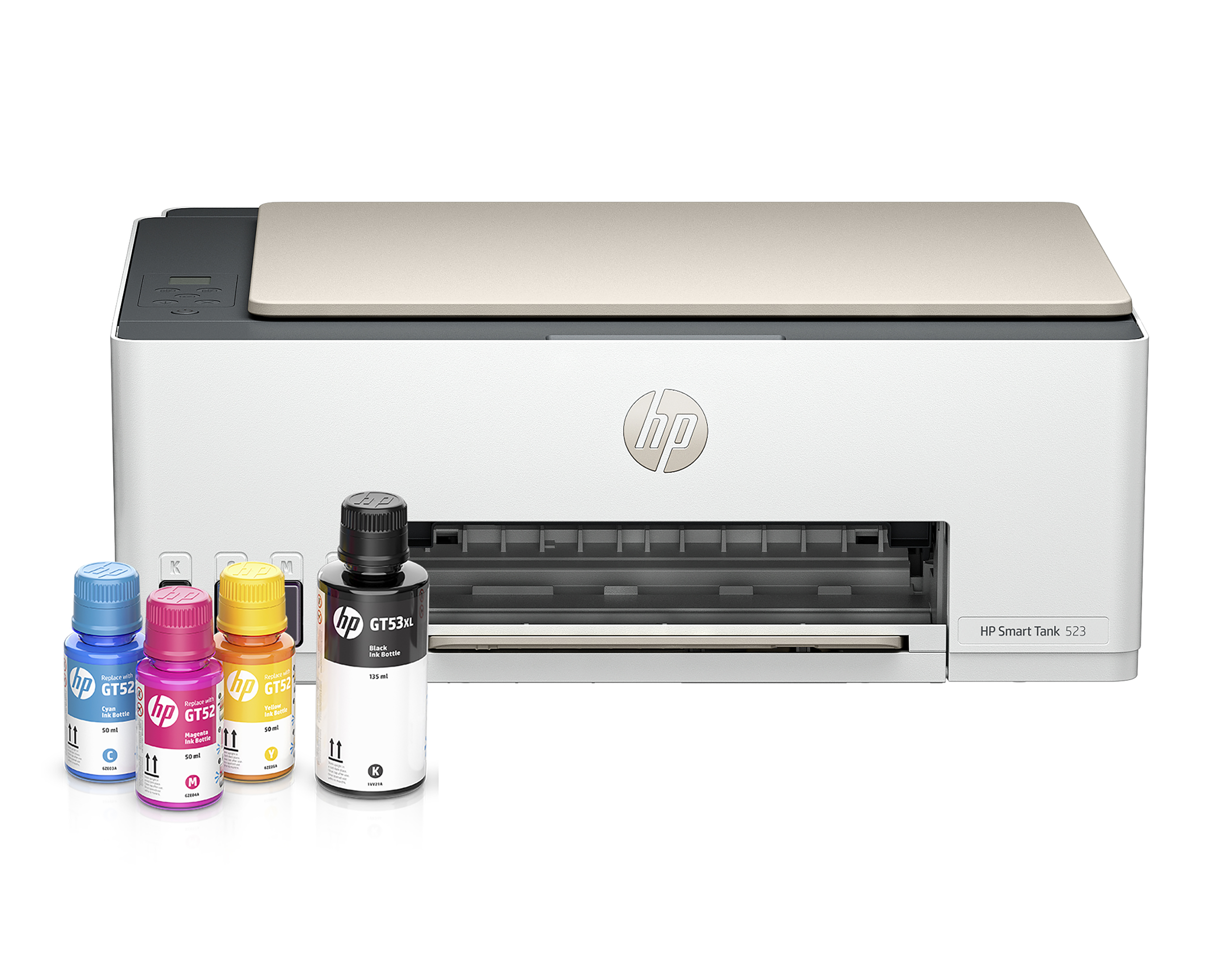 Impresora Multifuncional HP de Inyección Todo-en-Uno Smart Tank 523