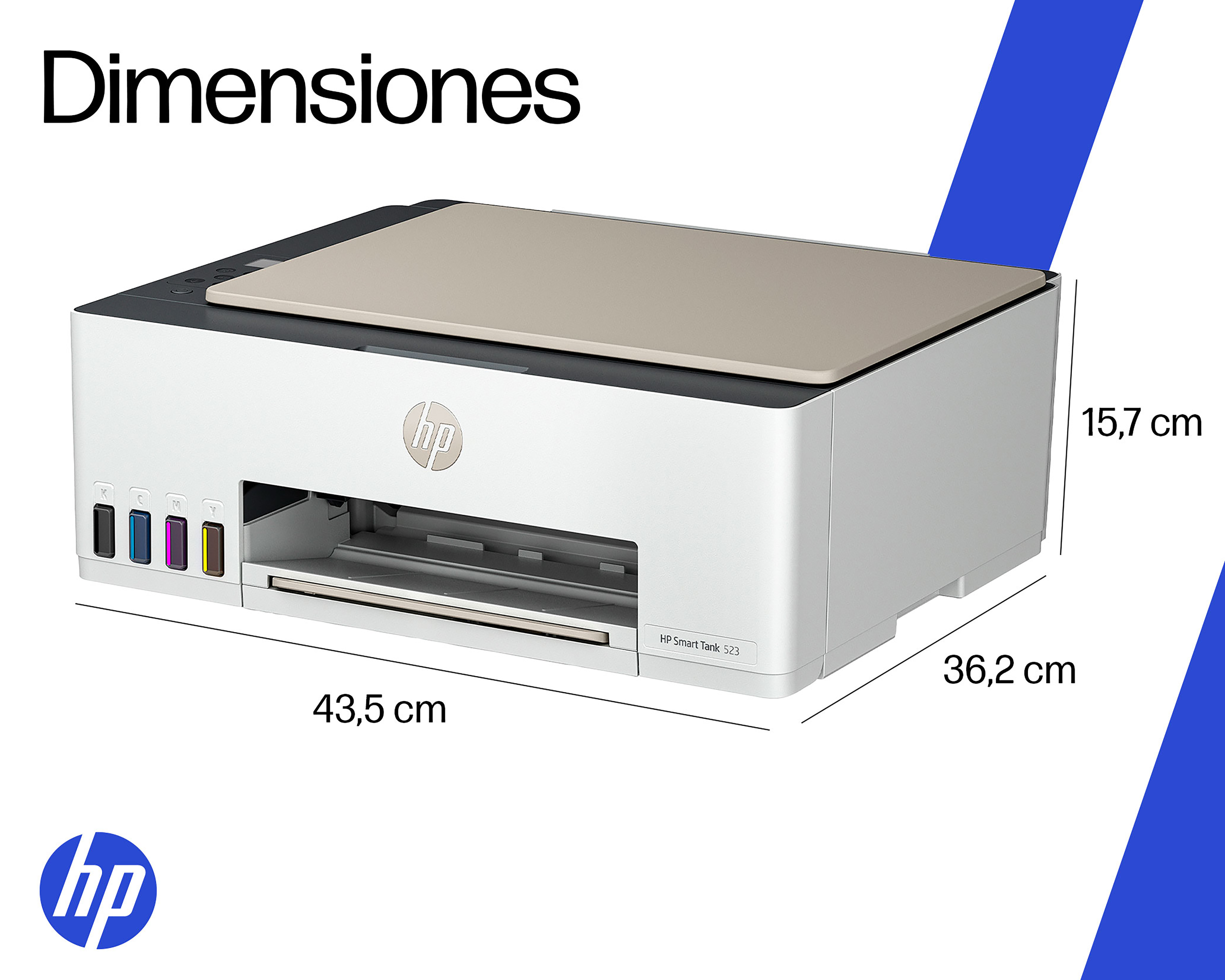 Foto 10 | Foto 10 | Impresora Multifuncional HP de Inyección Todo-en-Uno Smart Tank 523