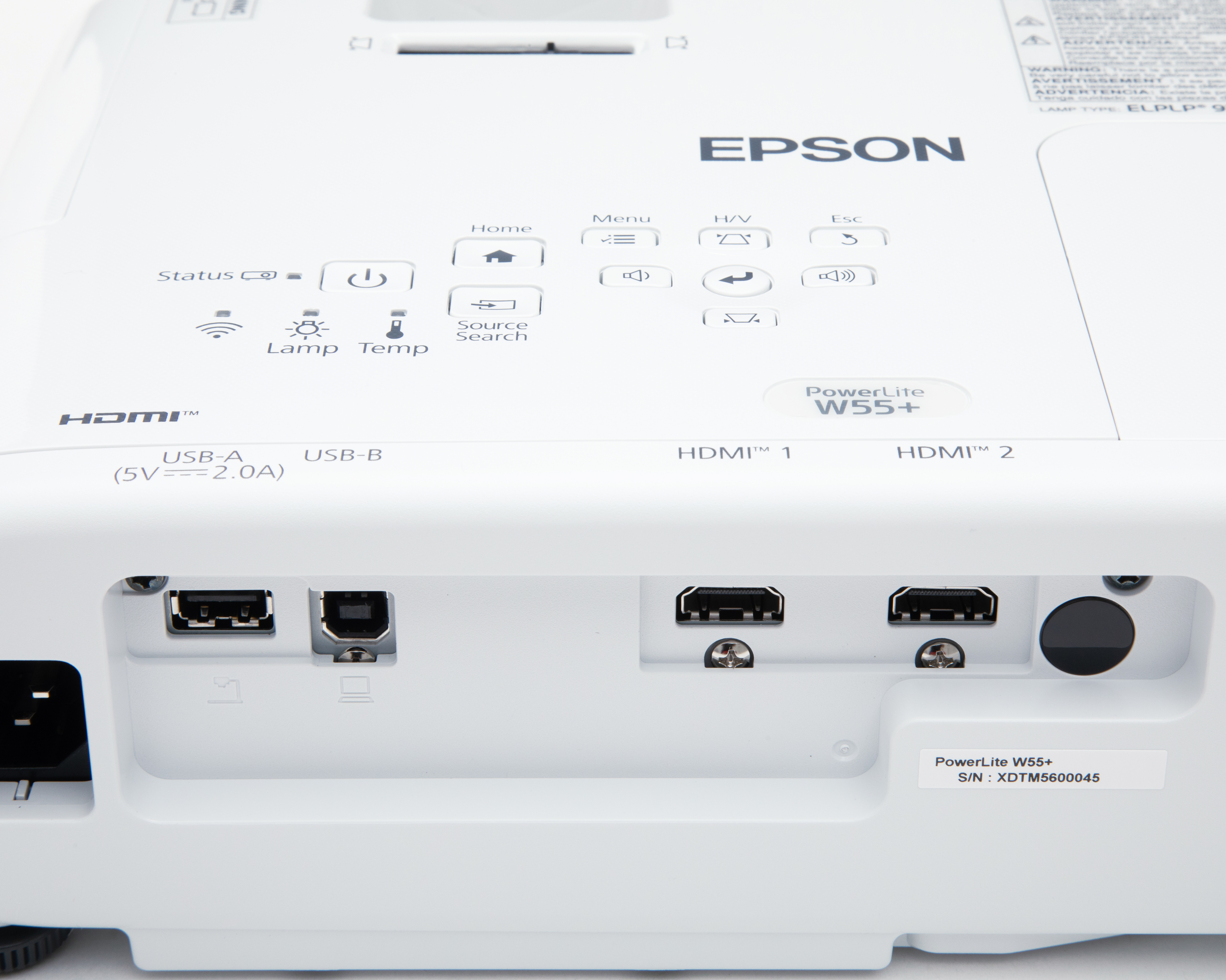 Foto 5 pulgar | Foto 4 | Proyector Portátil Epson 4000 Lúmenes 100 Pulgadas Powerlite W55+