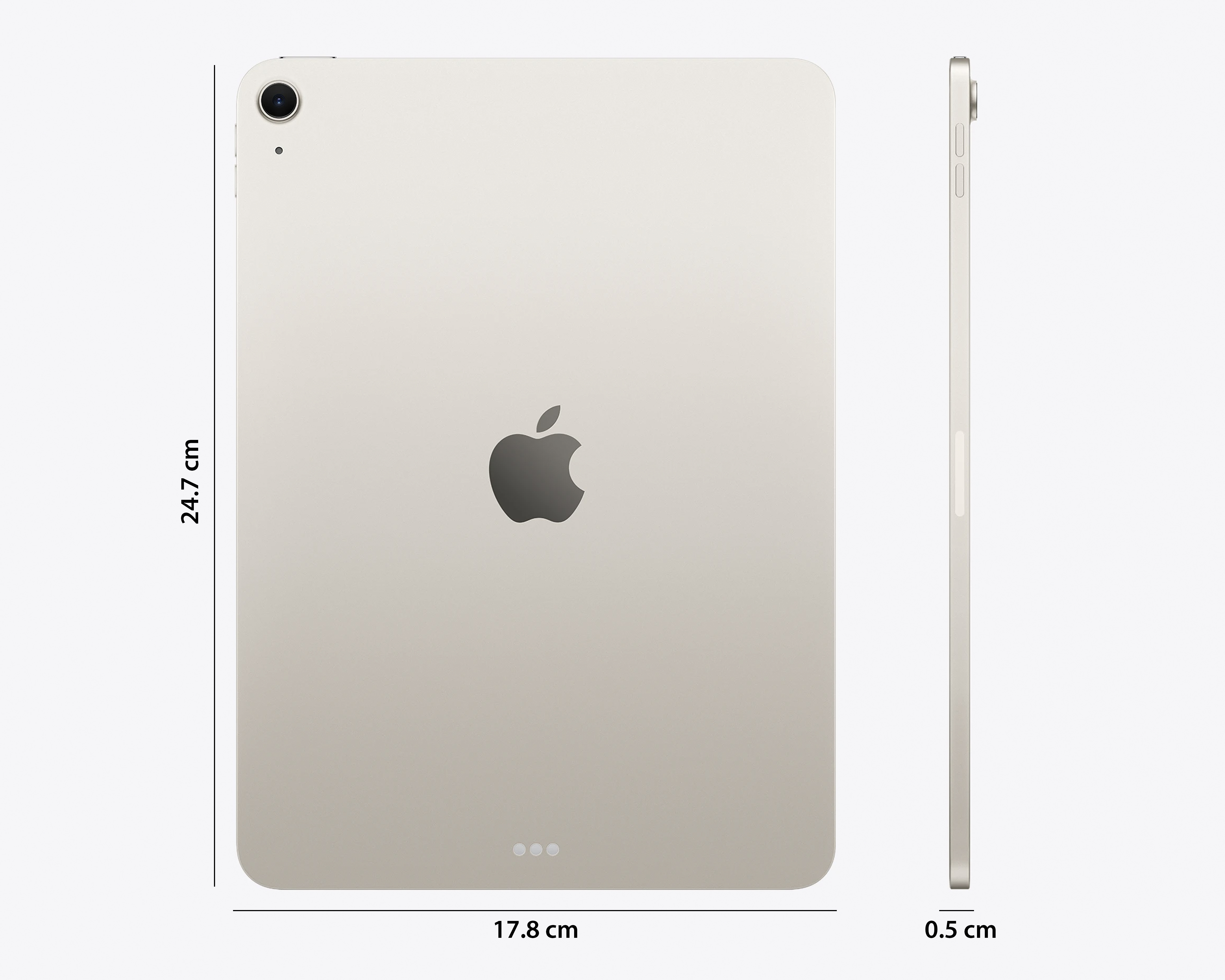 Foto 5 pulgar | Foto 4 | iPad Air 11 Pulgadas 128 GB Blanco Estelar