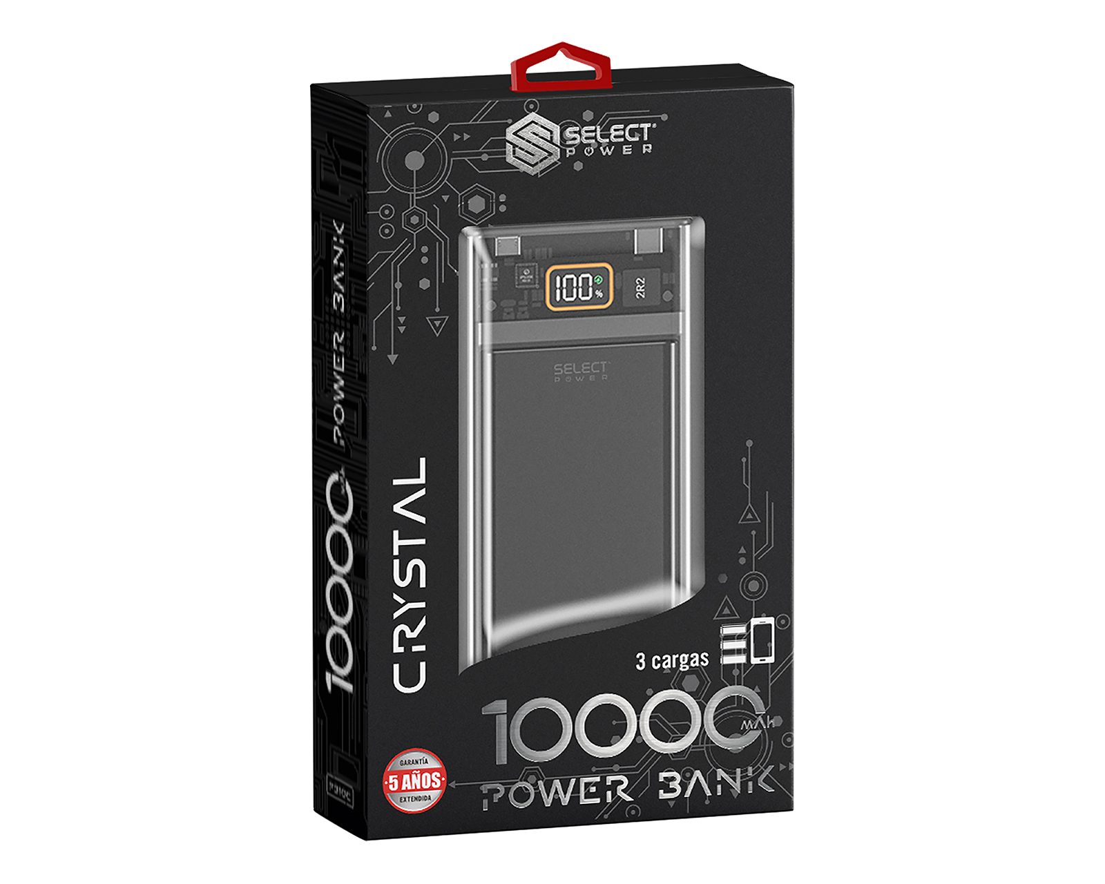Foto 6 pulgar | Foto 5 | Batería Portátil Select Power 10000 mAh