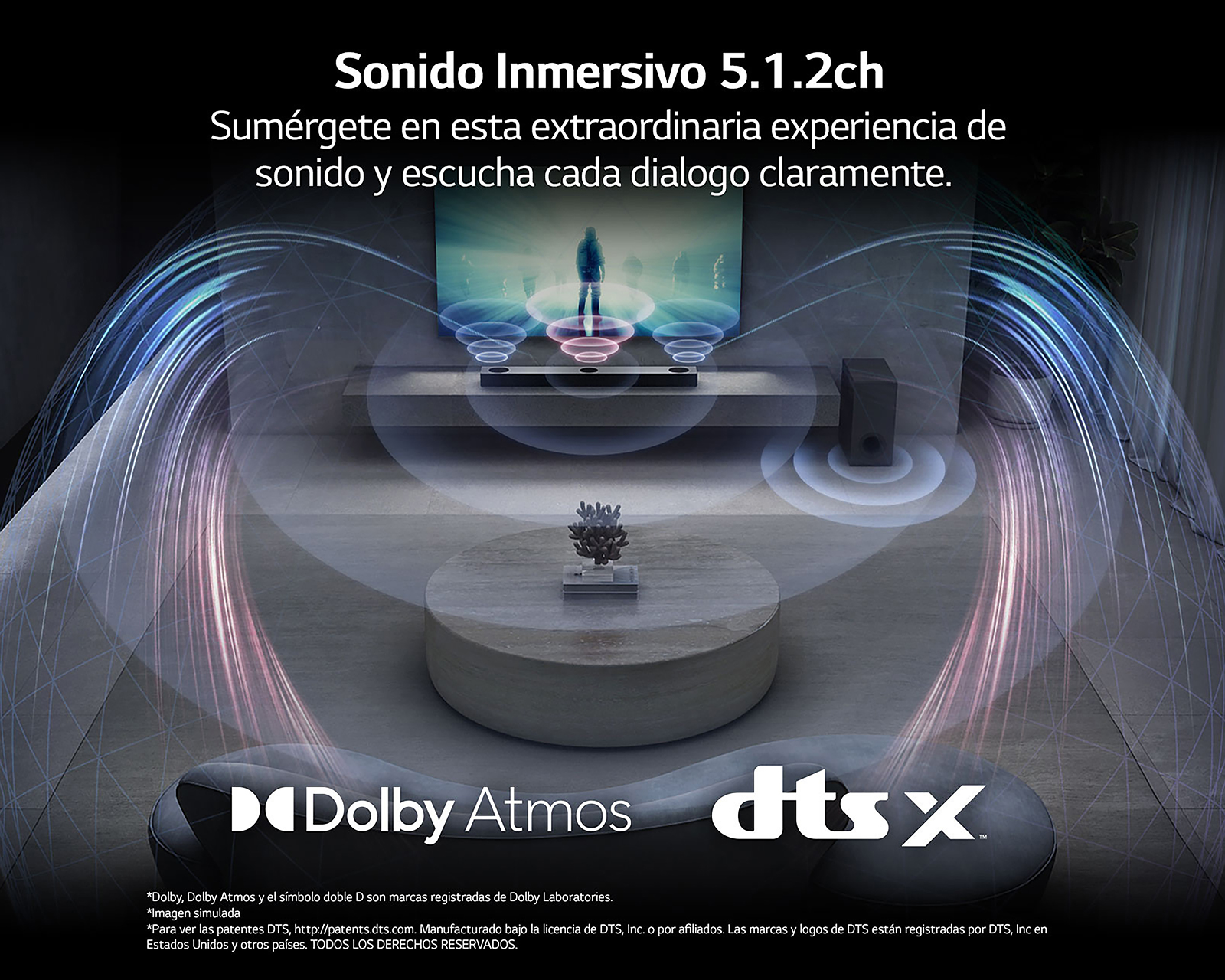Foto 9 pulgar | Foto 8 | Barra de Sonido LG S75QR 5.1.2 Canales 520 W