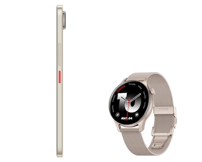 Foto 5 | Foto 5 | Telcel Nubia Air 256 GB Dorado + Smartwatch