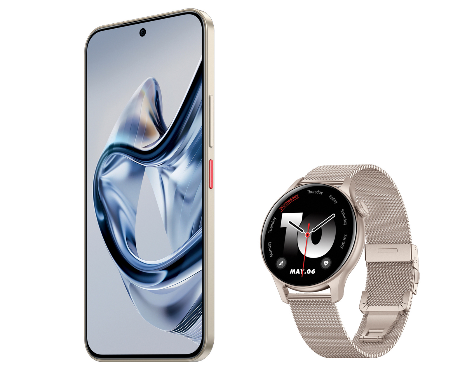 Foto 4 | Foto 4 | Telcel Nubia Air 256 GB Dorado + Smartwatch