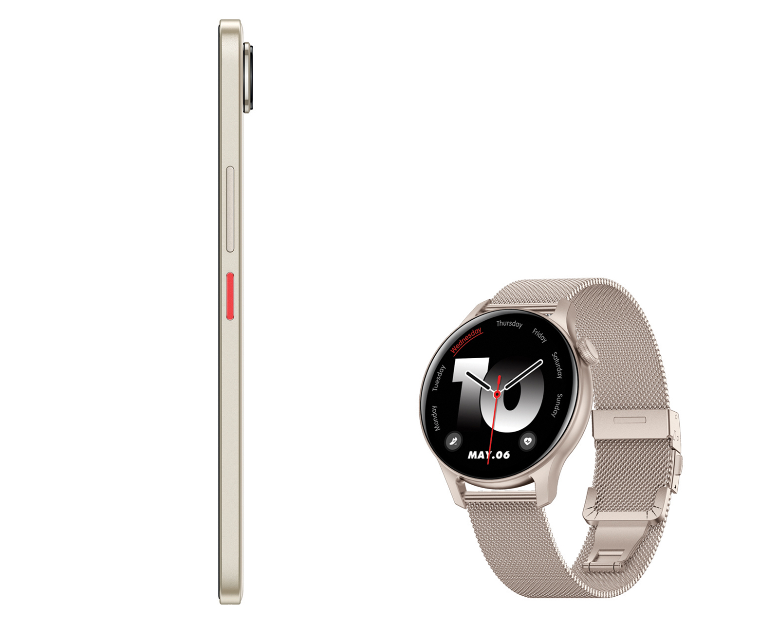 Foto 5 | Foto 5 | Telcel Nubia Air 256 GB Dorado + Smartwatch