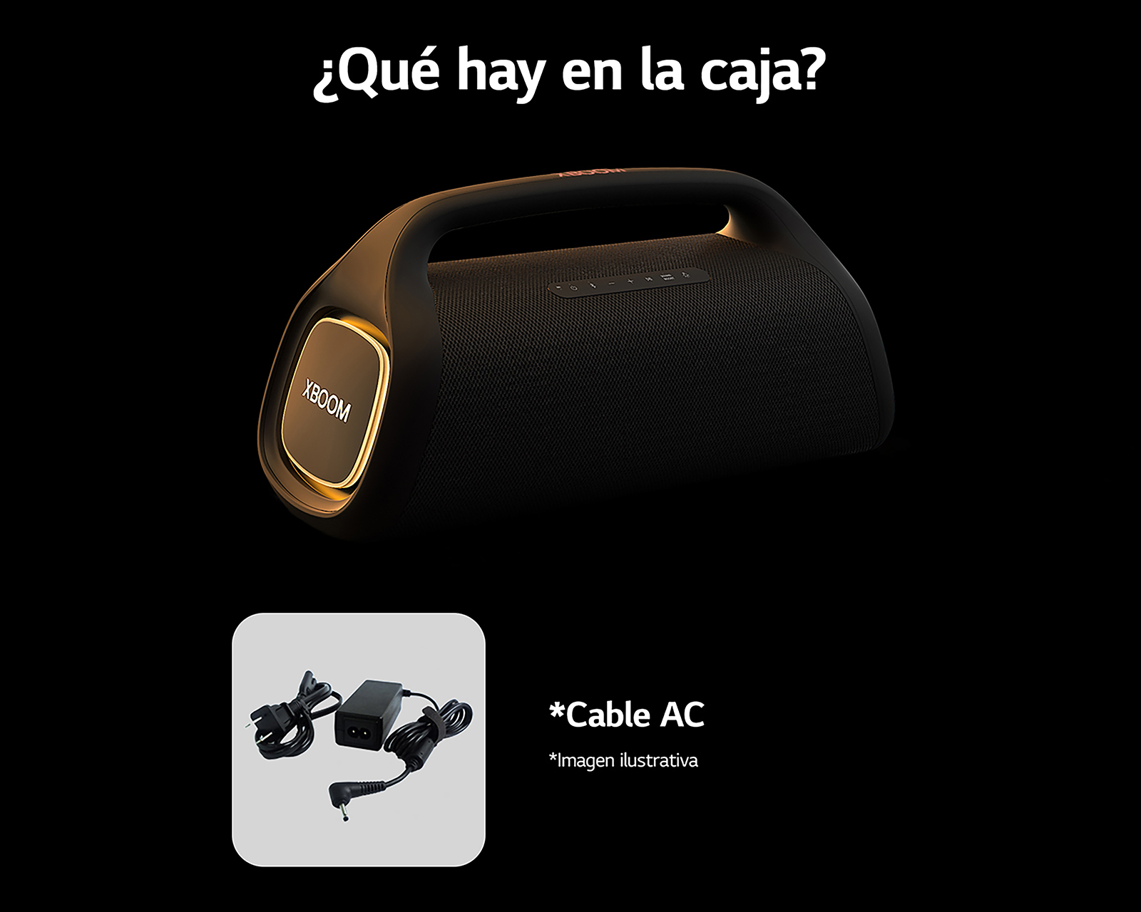 Foto 10 | Foto 10 | Bocina Bluetooth Portátil LG XG9 Resistente al Agua
