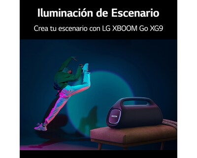 Foto 8 | Foto 8 | Bocina Bluetooth Portátil LG XG9 Resistente al Agua