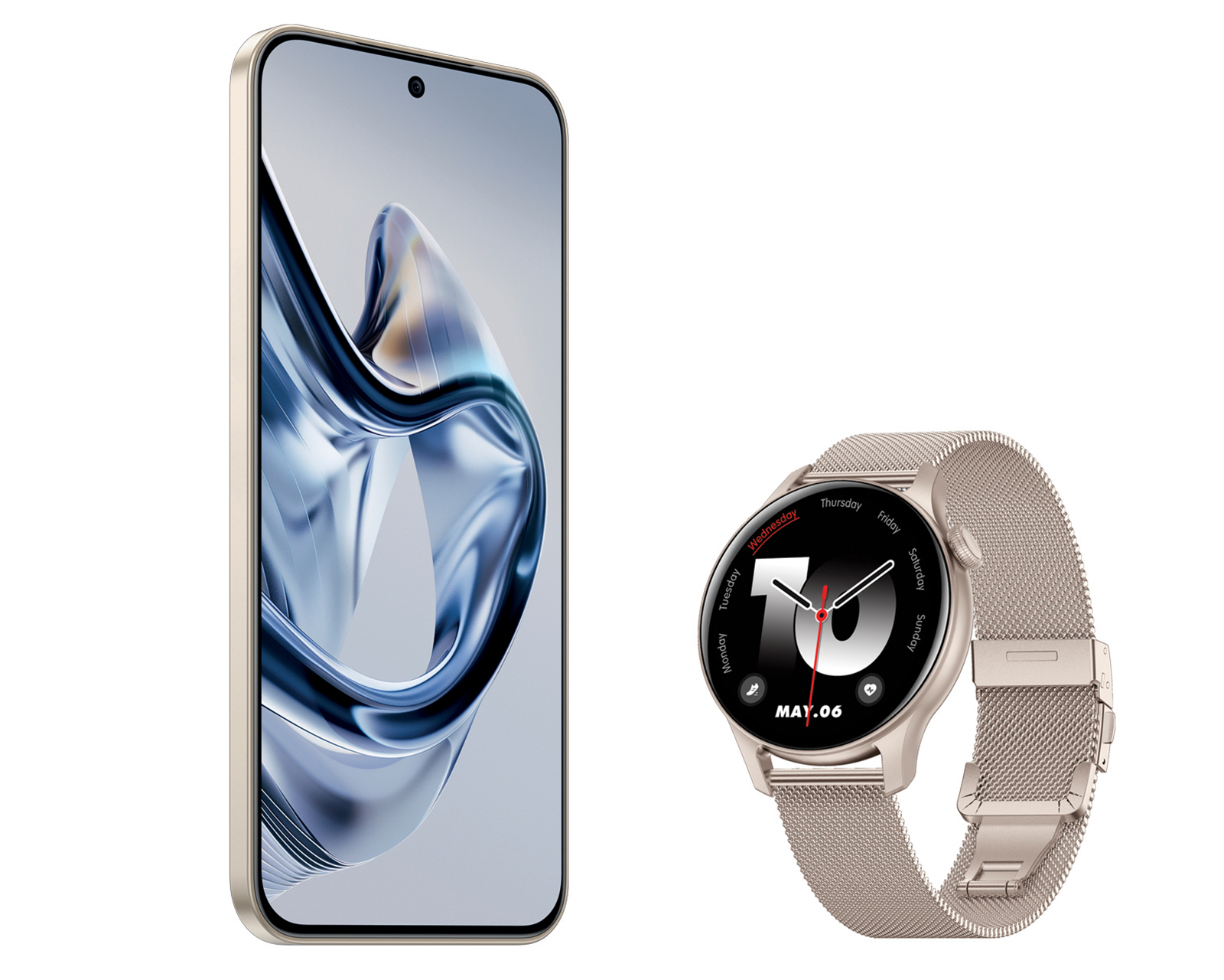 Foto 6 | Foto 6 | Telcel Nubia Air 256 GB Dorado + Smartwatch