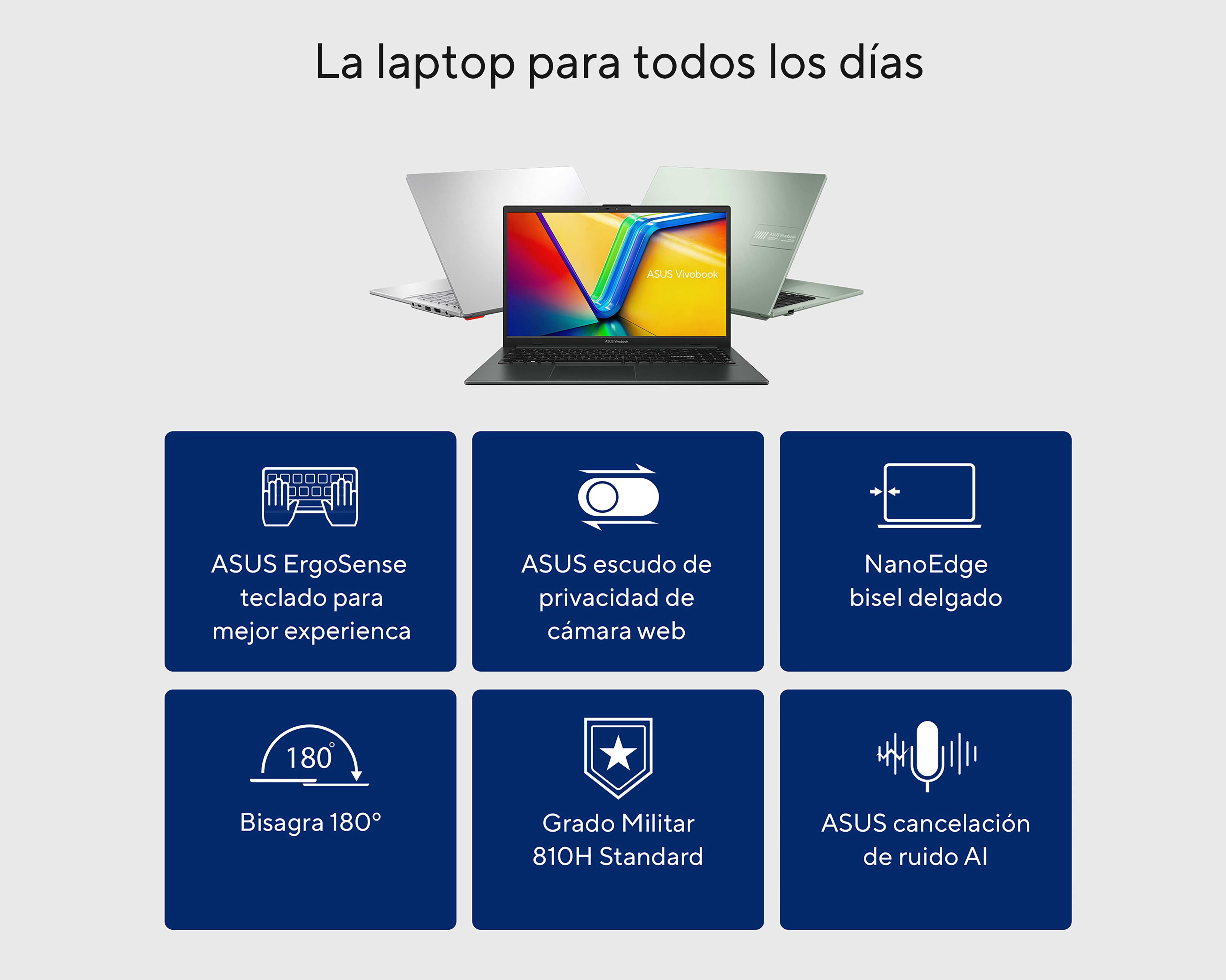 Foto 6 pulgar | Foto 5 | Laptop Asus Vivobook Go 15 15.6" Windows 11 Intel Core i3 8 GB RAM 128 GB SSD Verde