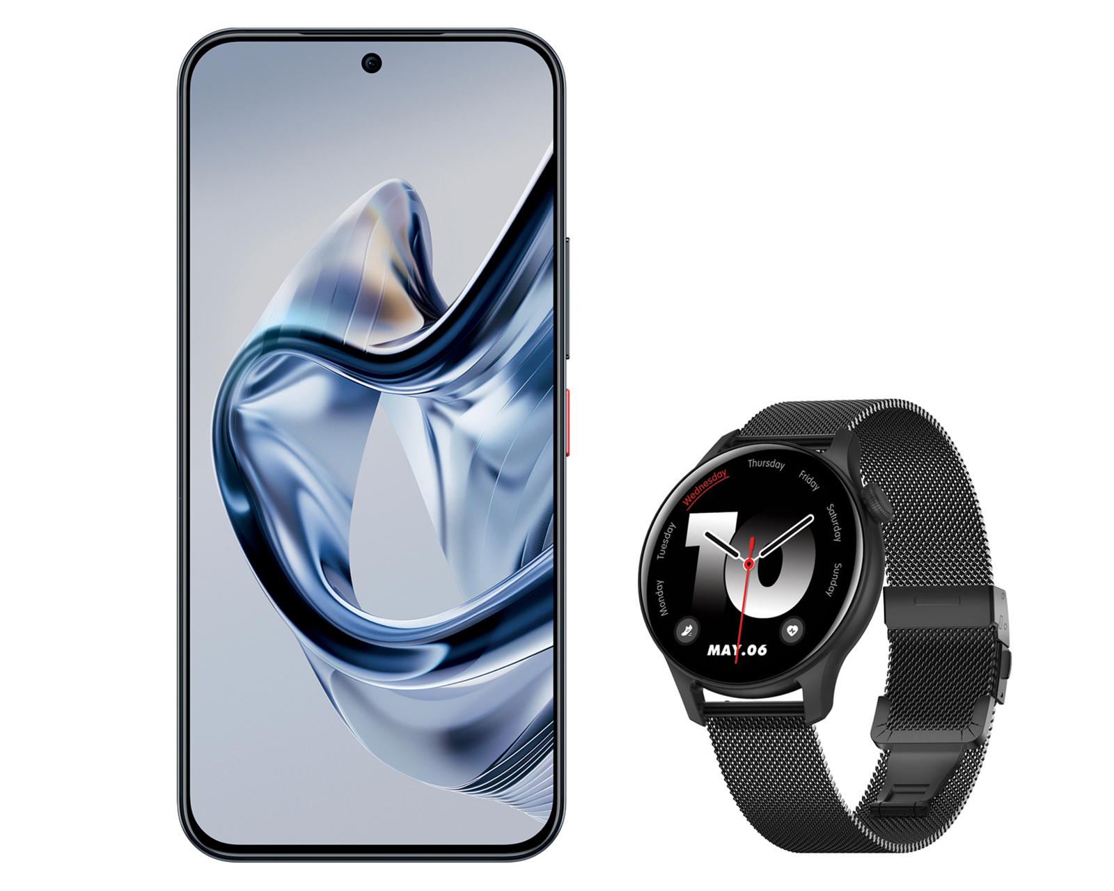 Foto 4 pulgar | Foto 3 | Telcel Nubia Air 256 GB Negro + Smartwatch