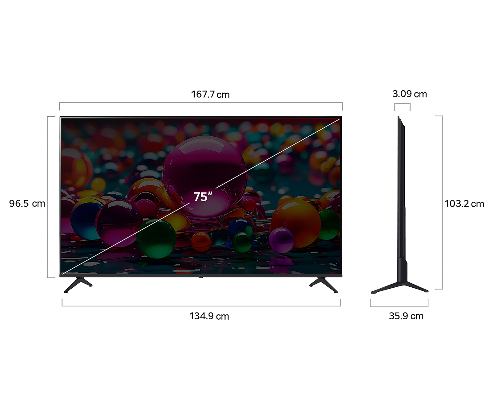 Foto 11 pulgar | Foto 10 | Pantalla Smart TV LG LED 75 Pulgadas UHD 4K 75UA8000