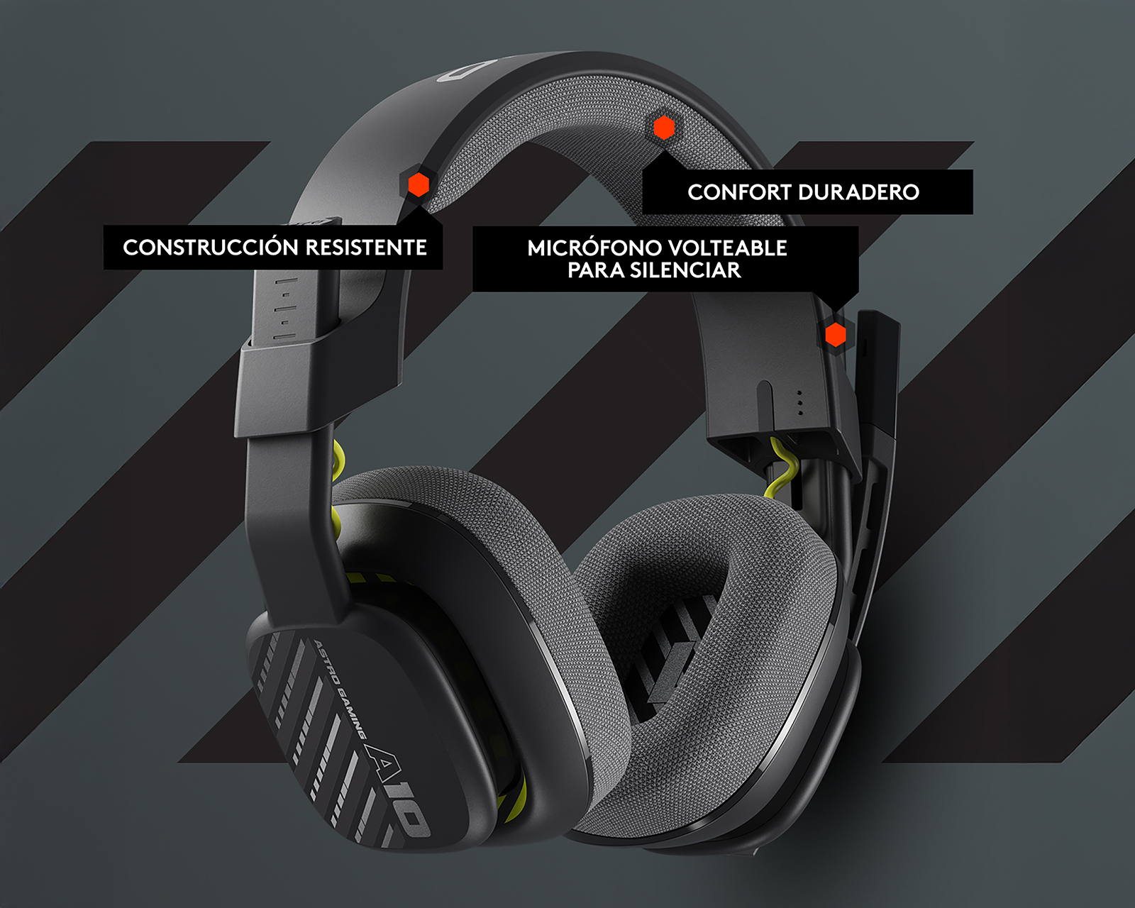 Foto 9 pulgar | Foto 8 | Audífonos de Diadema Gamer Logitech Astro A10 Bluetooth