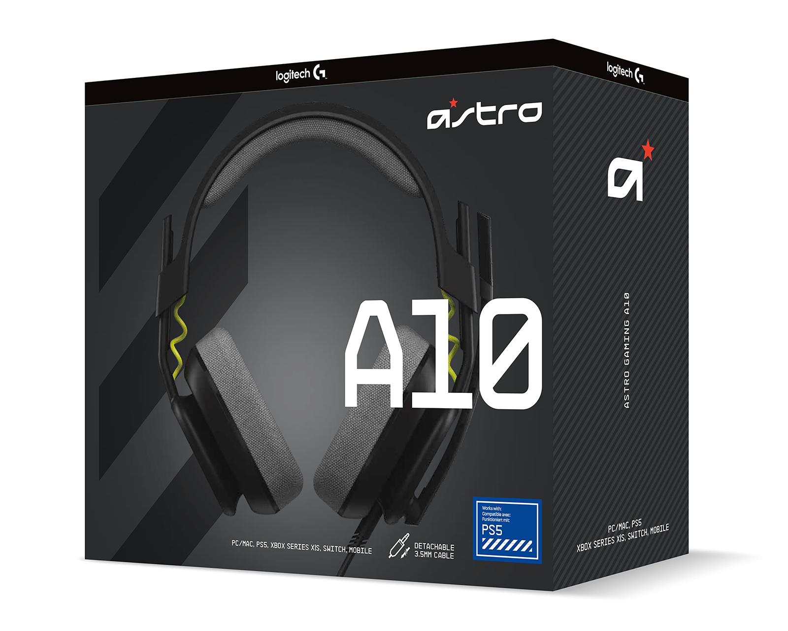 Foto 10 pulgar | Foto 9 | Audífonos de Diadema Gamer Logitech Astro A10 Bluetooth