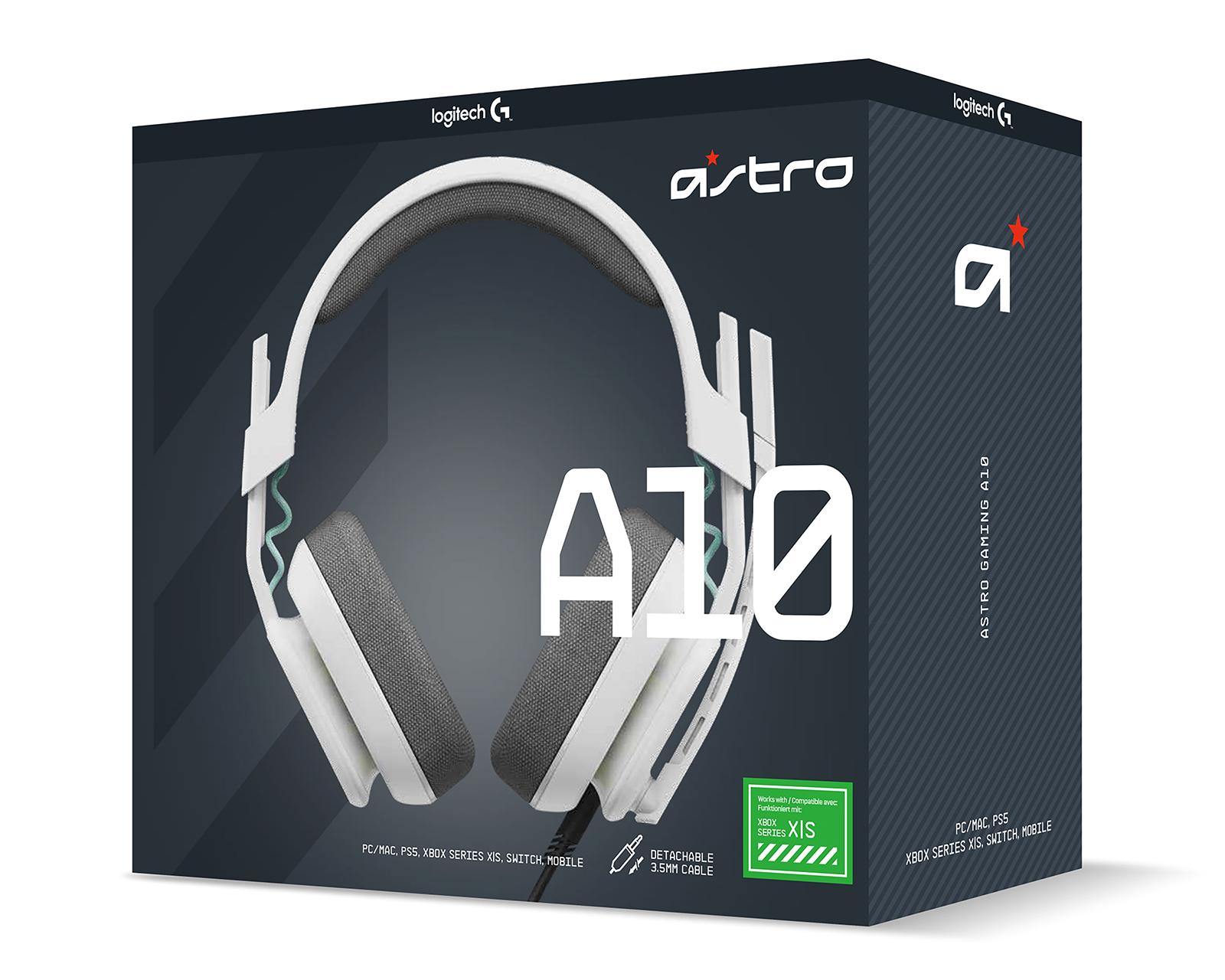 Foto 10 pulgar | Foto 9 | Audífonos Alámbricos de Diadema Logitech Astro A10 con Micrófono