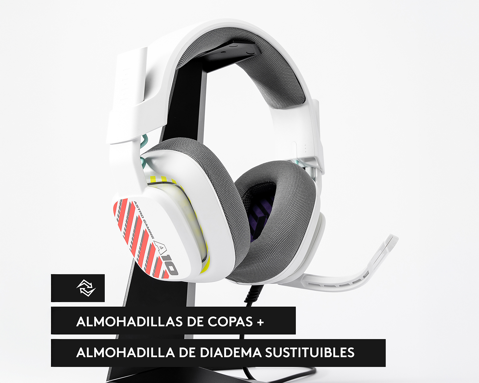 Foto 7 | Foto 7 | Audífonos Alámbricos de Diadema Logitech Astro A10 con Micrófono